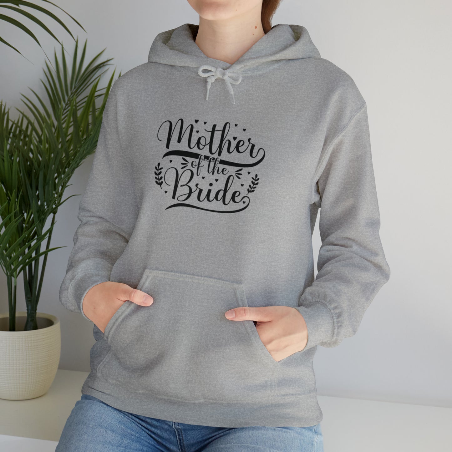 Mother of the bride Hoodie, bridal party clothes, wedding shower gift, Birthday gift for her, Pink gift, Galantine gift for her, unisex gift