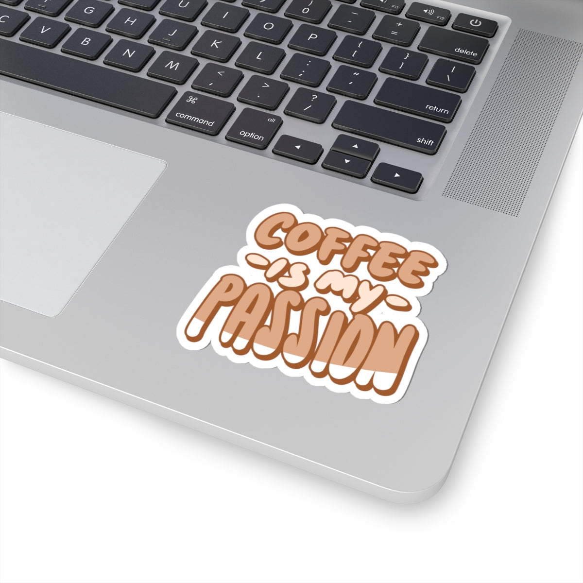 Coffee is my passion sticker laptop sticker funny coffee sticker bottle water sticker gift for her gift for him funny recommendsticker