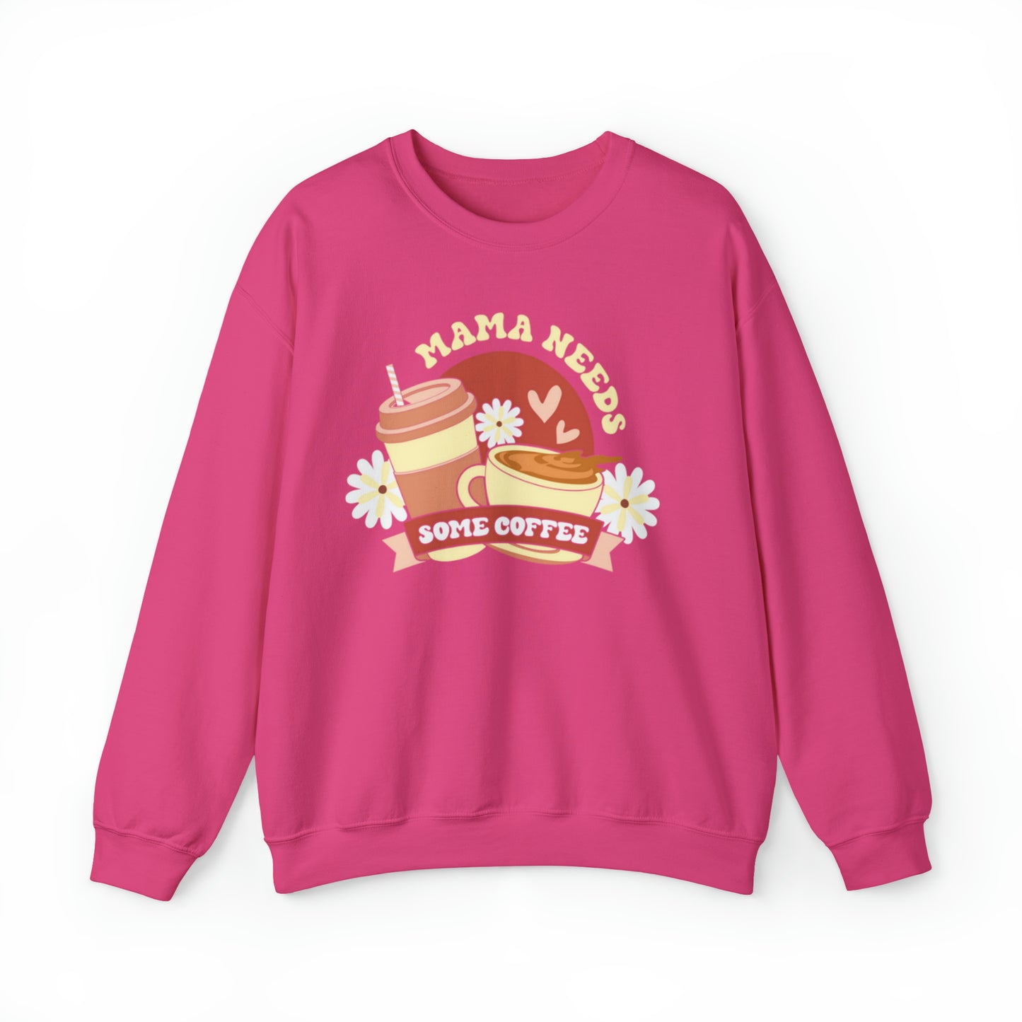 Mama needs Coffee sweater, Mom sweatshirt, Gift for mom, Christmas gift for her, yoga wear for her, for him,Birthday gift for her,Galantin