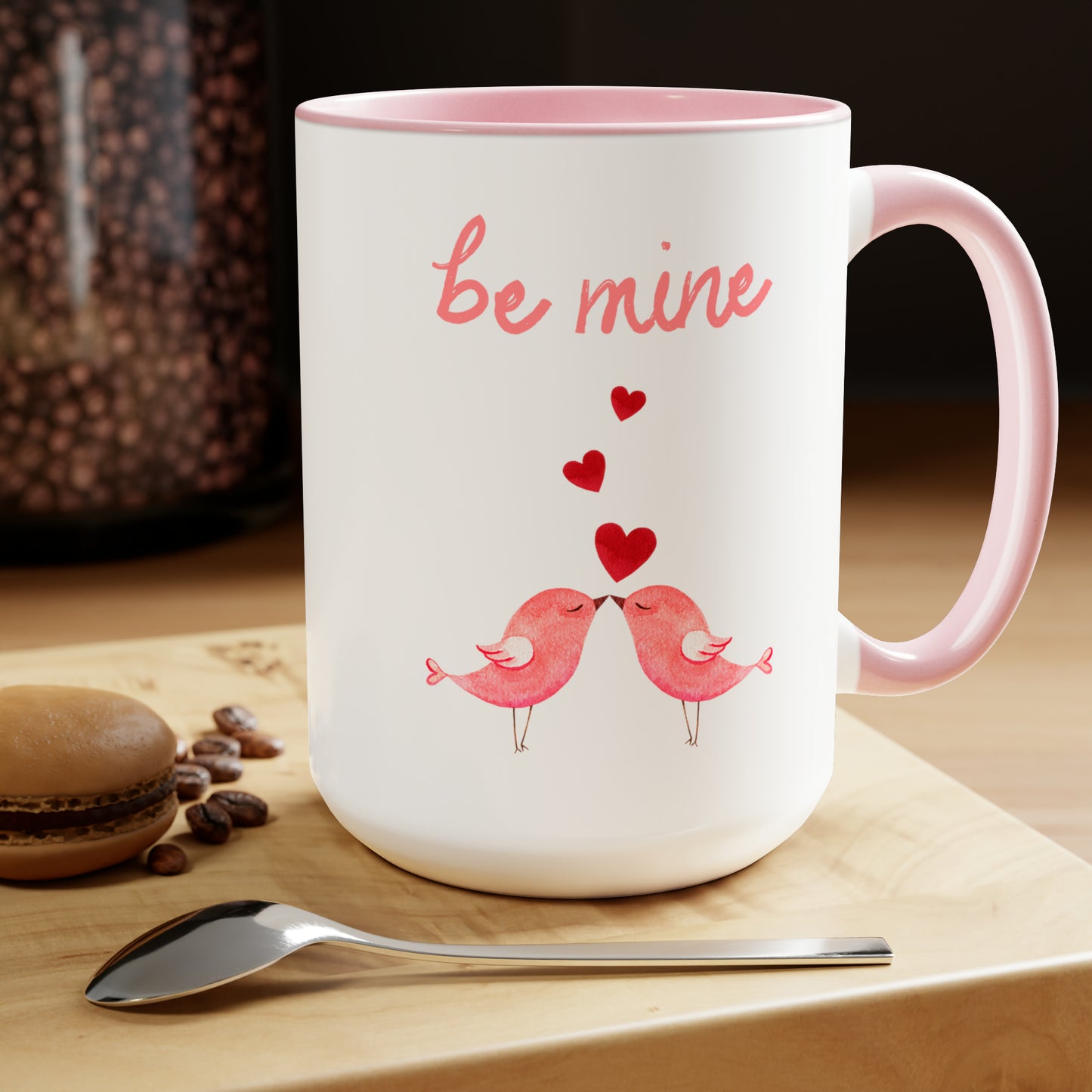 Be mine mug gift for Valentine's Day mug sister gift Coffee Mug pregnancy reveal gift heart mug gift for her Mug wife Coffee tea 15oz