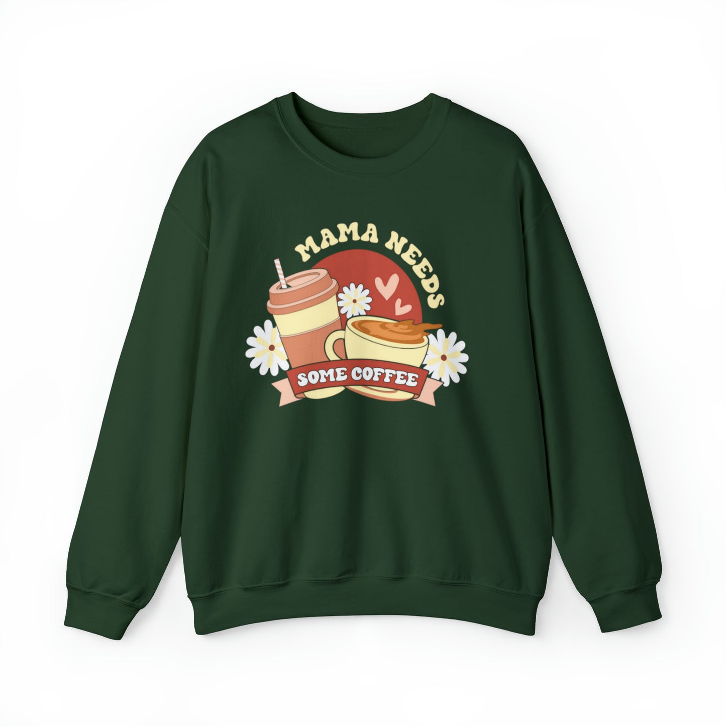 Mama needs Coffee sweater, Mom sweatshirt, Gift for mom, Christmas gift for her, yoga wear for her, for him,Birthday gift for her,Galantin