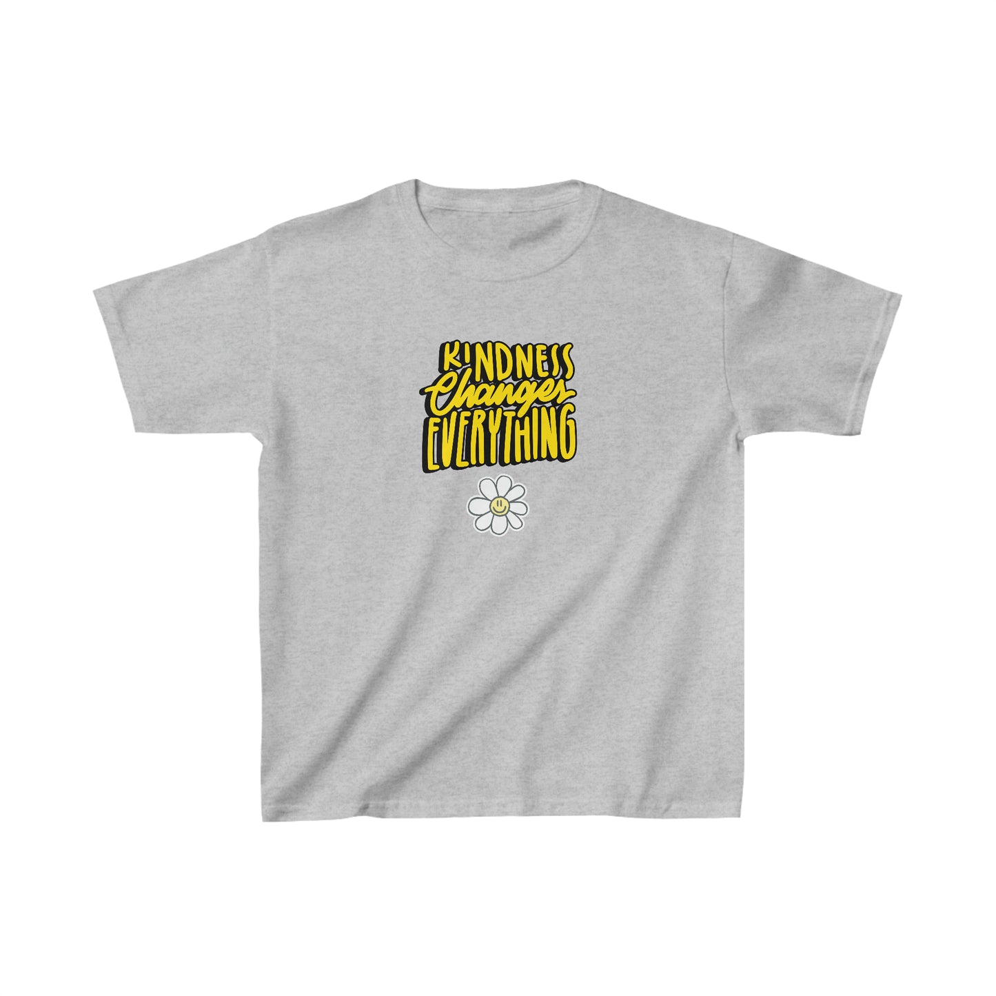 Kindness changes everything shirt kids shirl birthday girl birthday shirt kid wavy birthday party shirt Christmas shirt Rainbow cloud kid shirt birthday shirts