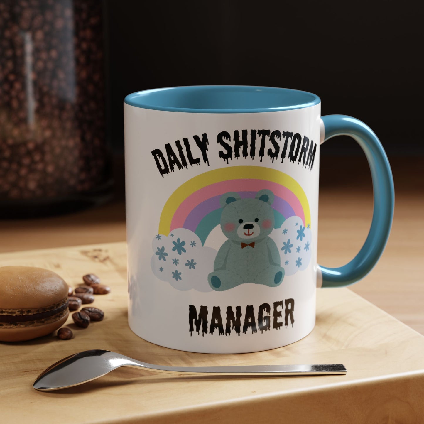 Christmas gift for manager gift for mom Daily Shitstorm Survivor's Club mug Funny Coworker Gift funny Boss Gift Christmas Office Gift Work