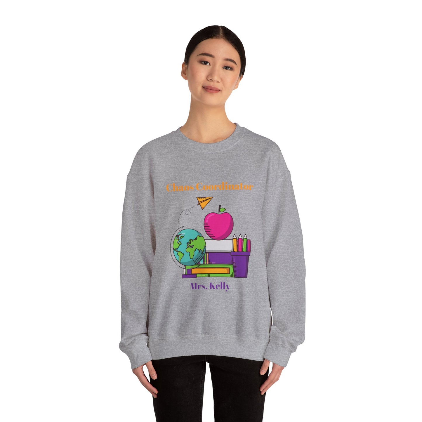 Chaos coordinator sweater Teacher shirt love motivate sweater gift for her teacher sweater custom sweater Valentine's sweater gift for him