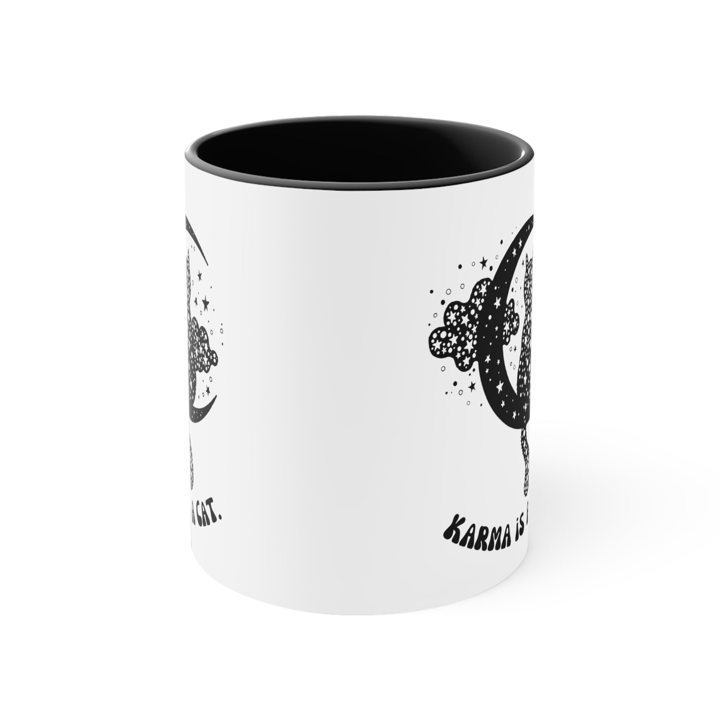 Karma is a cat mug best friend gift for her gift for him Birthday gift coffee mug tea gift for cat lover bestie valentinesday gift Christmas