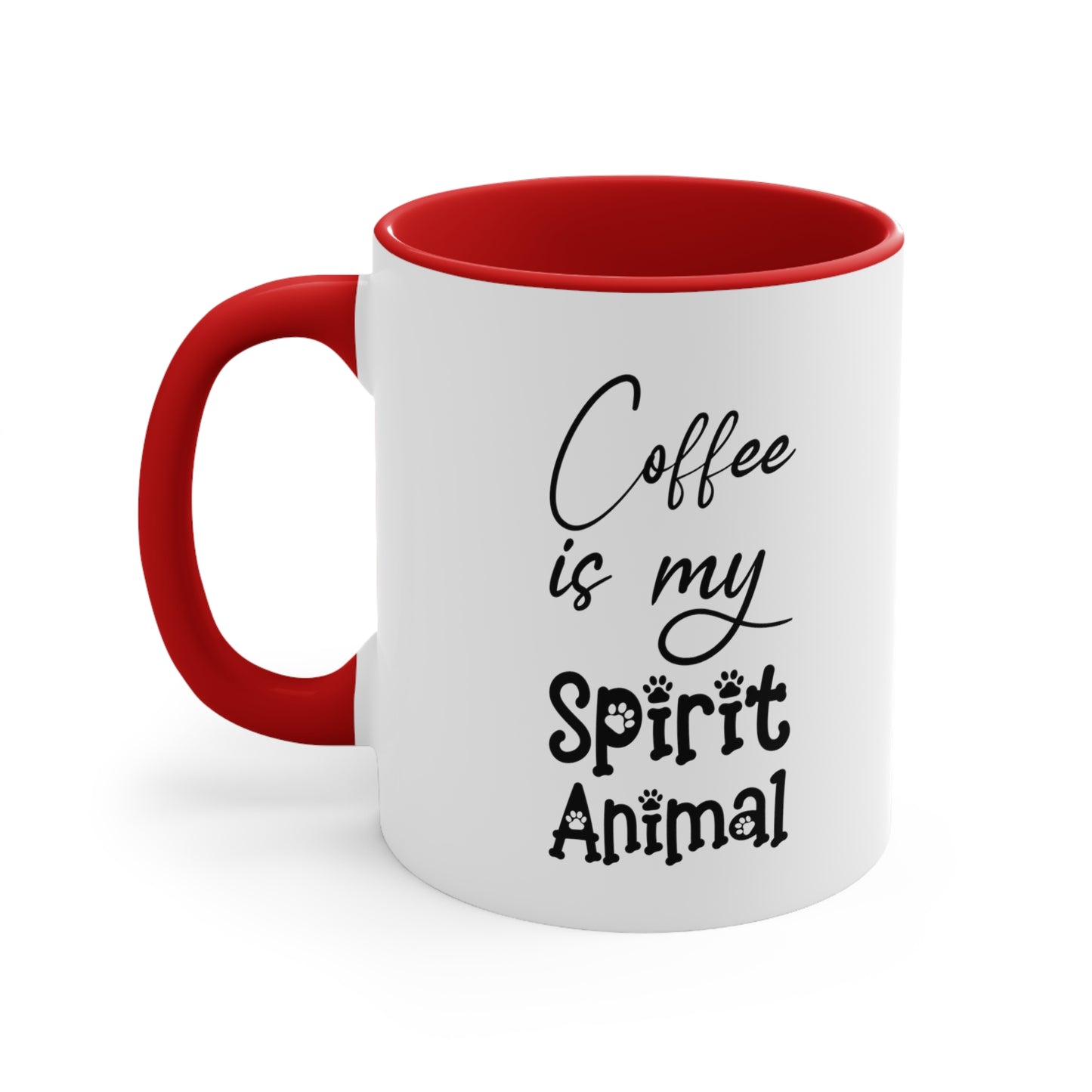 Coffee is my spirit animal mug Birthday Month mug September birthday month gift coffee mug gift for best friend gift for her gift for him