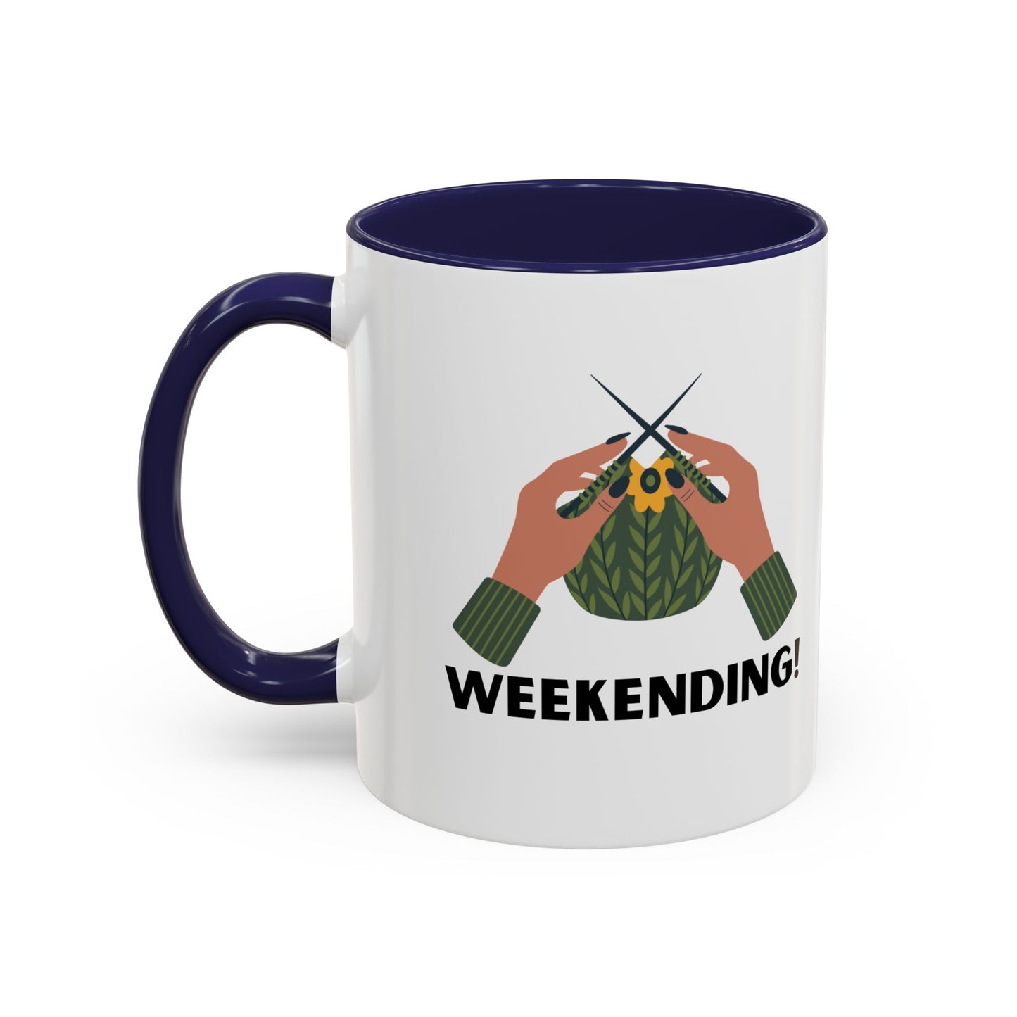 Knitting weekending mug coffee lover weekending vibes mug Coffee Mug swift Funny Coffee Cup Cat Lady Gift Cat Lover Gift Cat Mom christmas