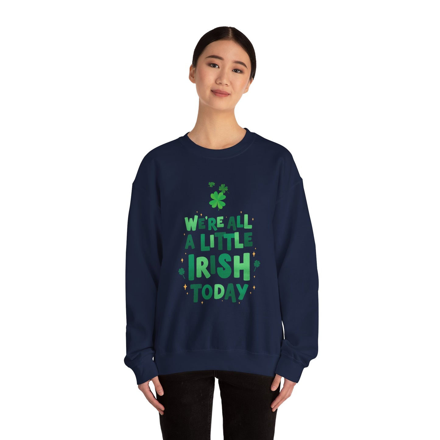 Funny St. Patrick's Day sweater funny St. Paddys sweatshirt Heart Love valentines shirt gift for her best friend gift galentine's day