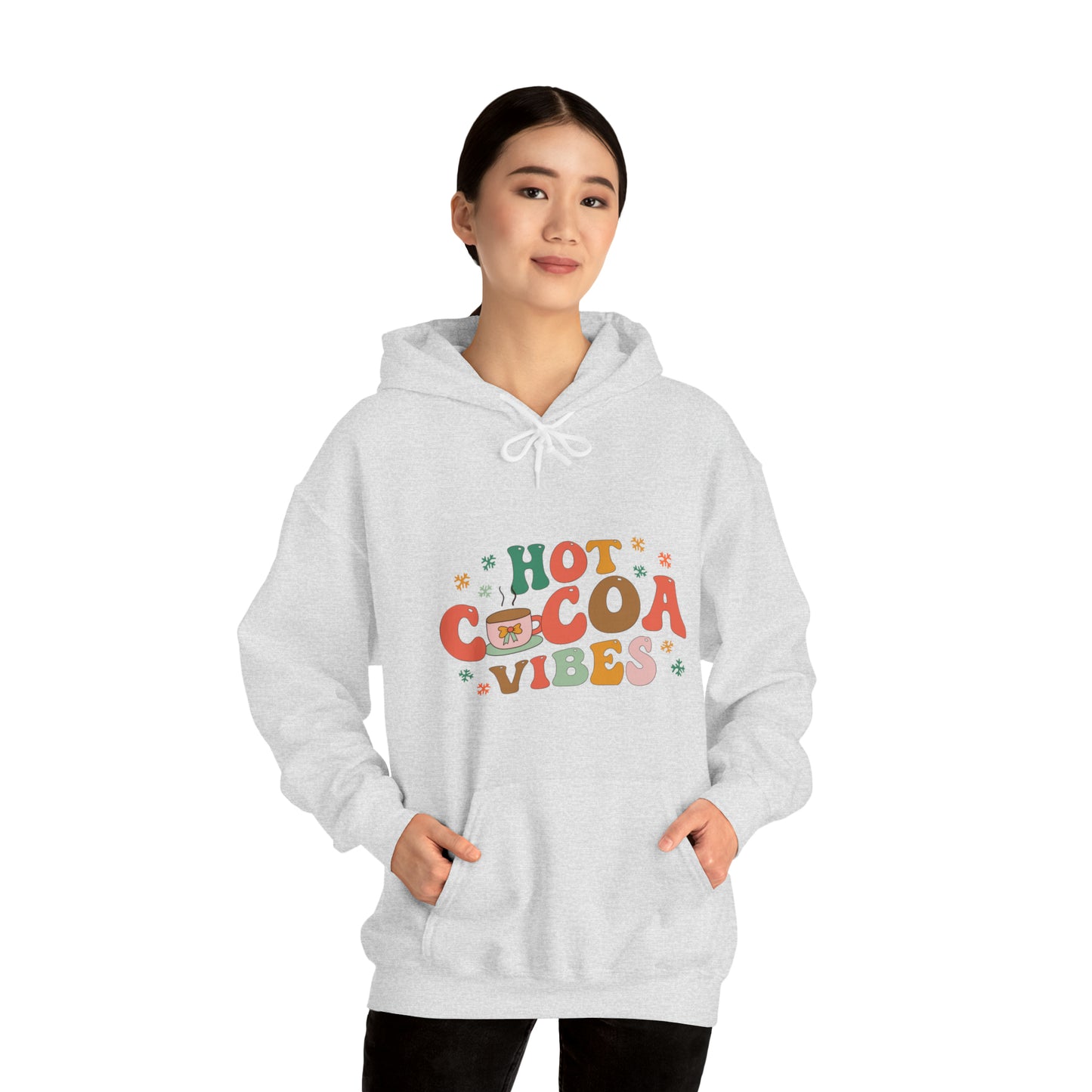 Hot cocoa vibes hoodie, autumn vibes Halloween Sweatshirt,Halloween Sweatshirt, spooky T Shirt,Retro Halloween Sweater,Christmas gift