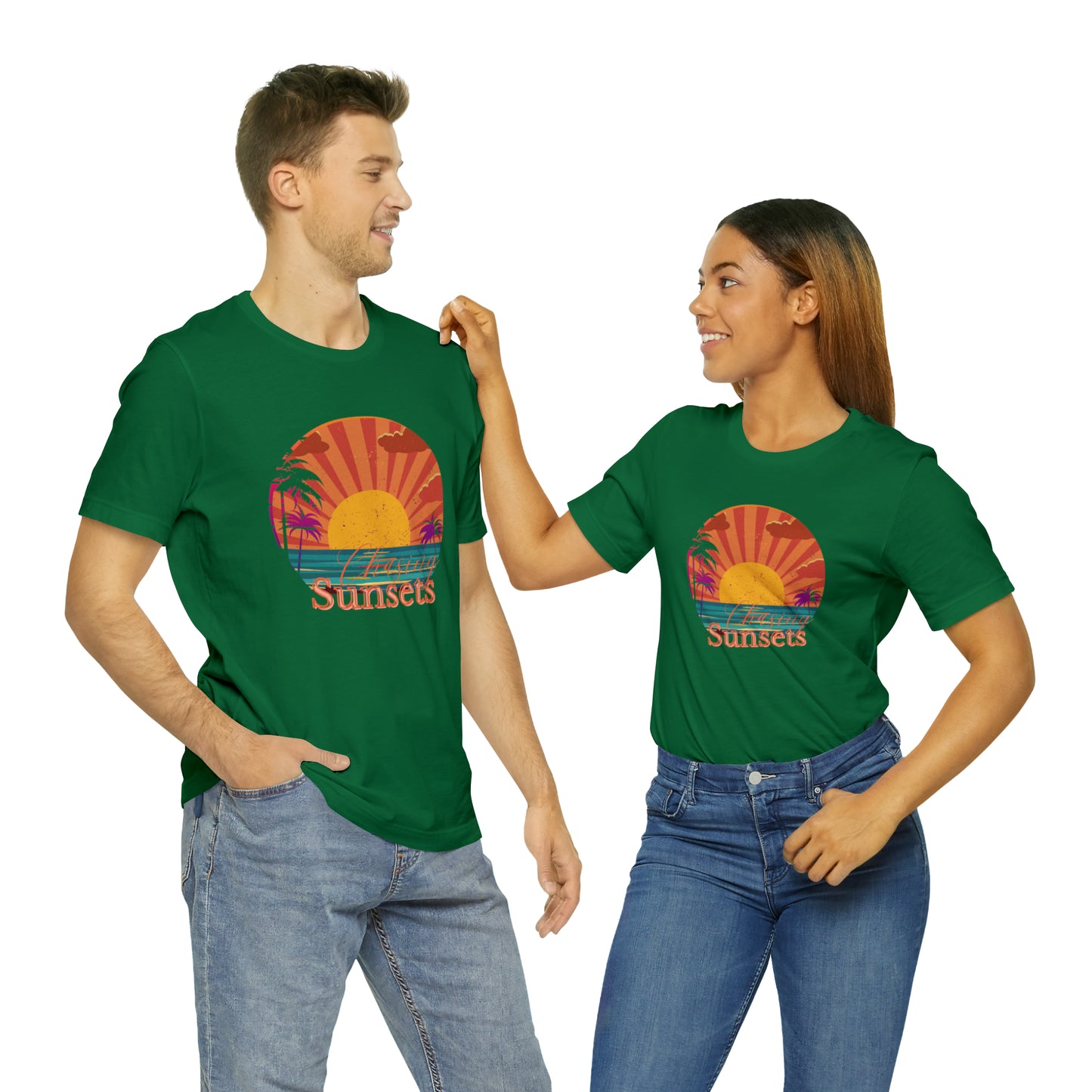 Chasing Sunsets shirt Adventurer shirt Good vibes only T shirt gift for her gift for him vacation shirt best friend