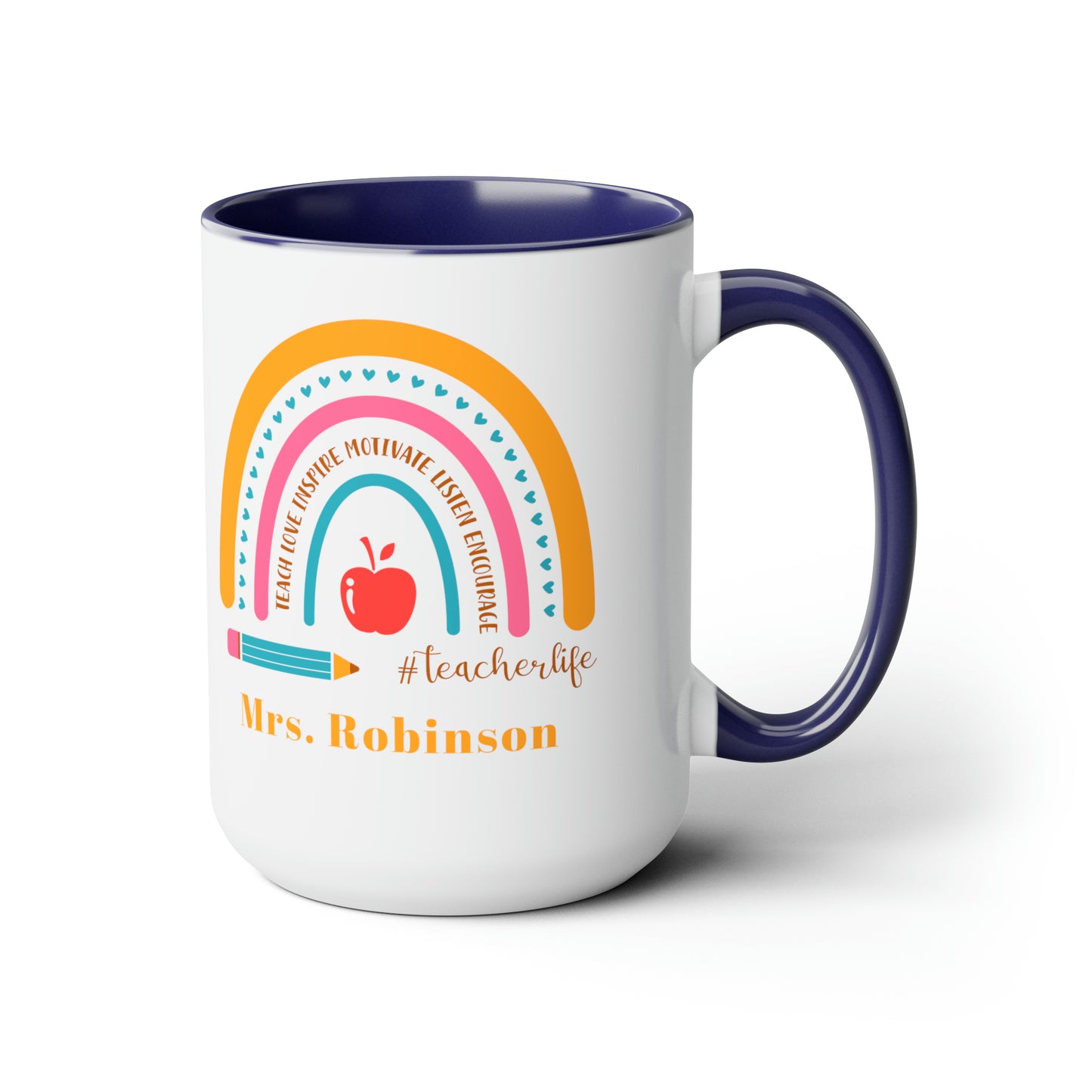 Personalized teacher name mug custom teacher gift teacher vibes gift for him Supervisor mug Coffee Mug gift for her Mug wife Coffee Mugs