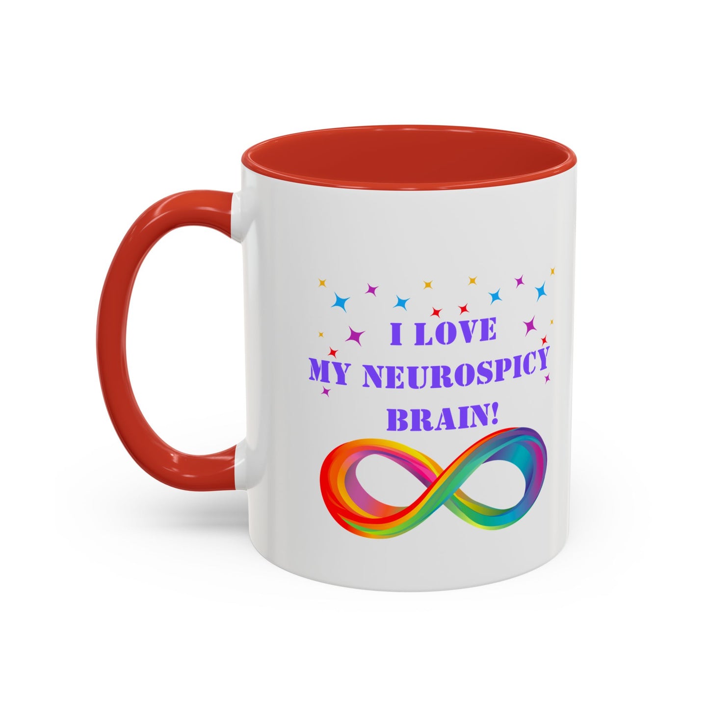Neurospicy mug Morning affirmation mug I love my neurospicy mug  NeuroDivergent mug spectrum gift Christmas gift for her gift for him bestie