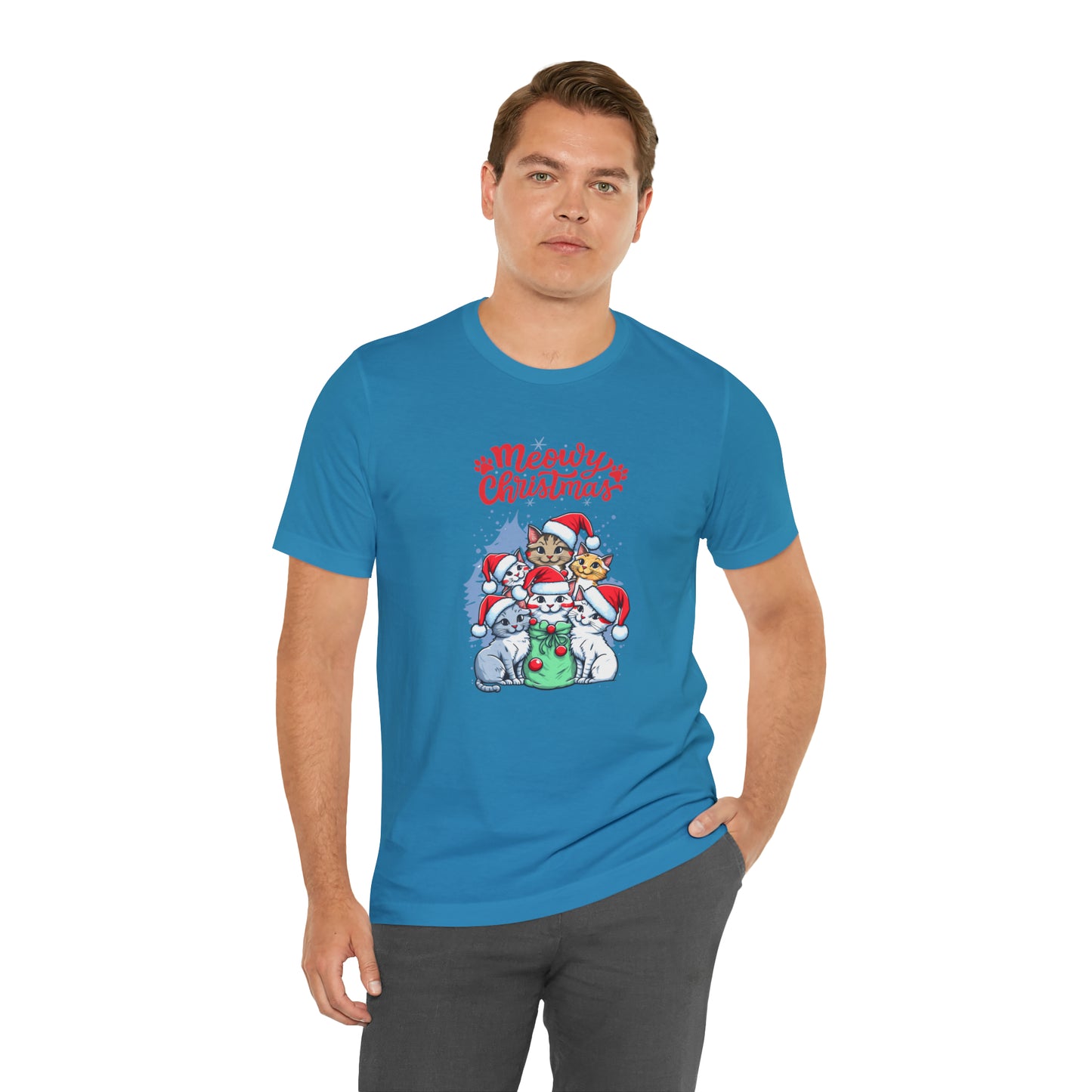 Cute Cat Christmas shirt funny dog Christmas tee Matching Family Christmas Shirt Family Christmas Shirt Matching Xmas Tees Custom