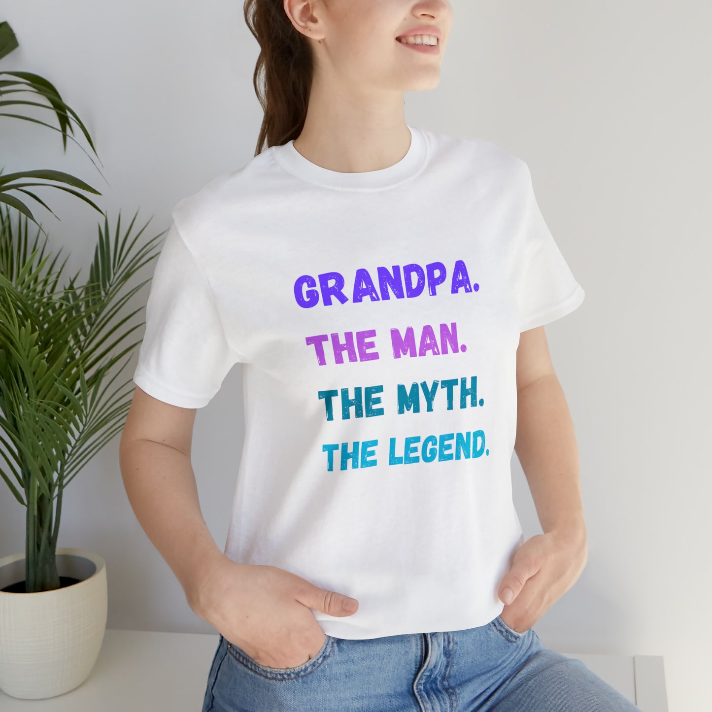 Grandpa shirts the man the myth the legend t-shirt gift for Dad and me shirts Father's day gifts best friend Christmas gift for dad