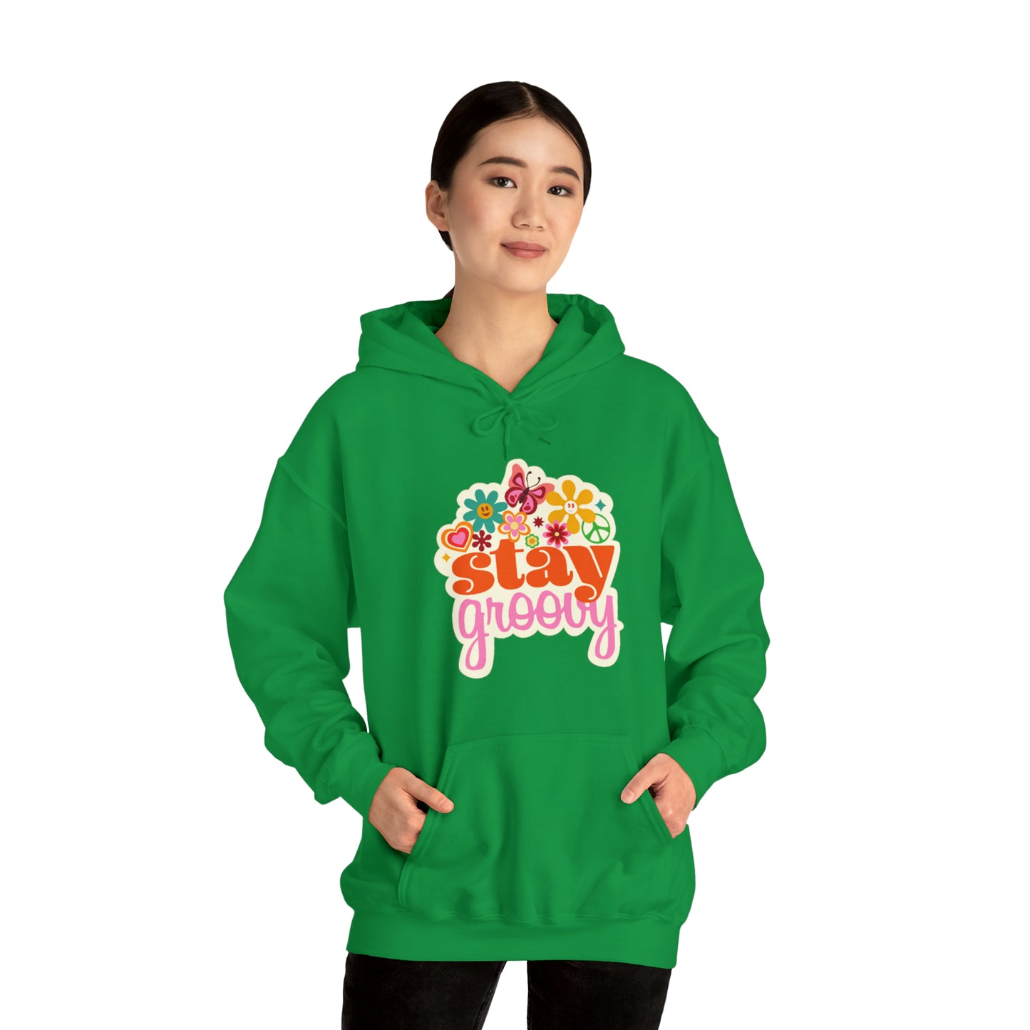 Stay Groovy Hoodie, Hippie Hoodie, good vibes hoodie, Fun Summer shirt, Birthday gift for her, Galantine gift for her,best friend gift, vac