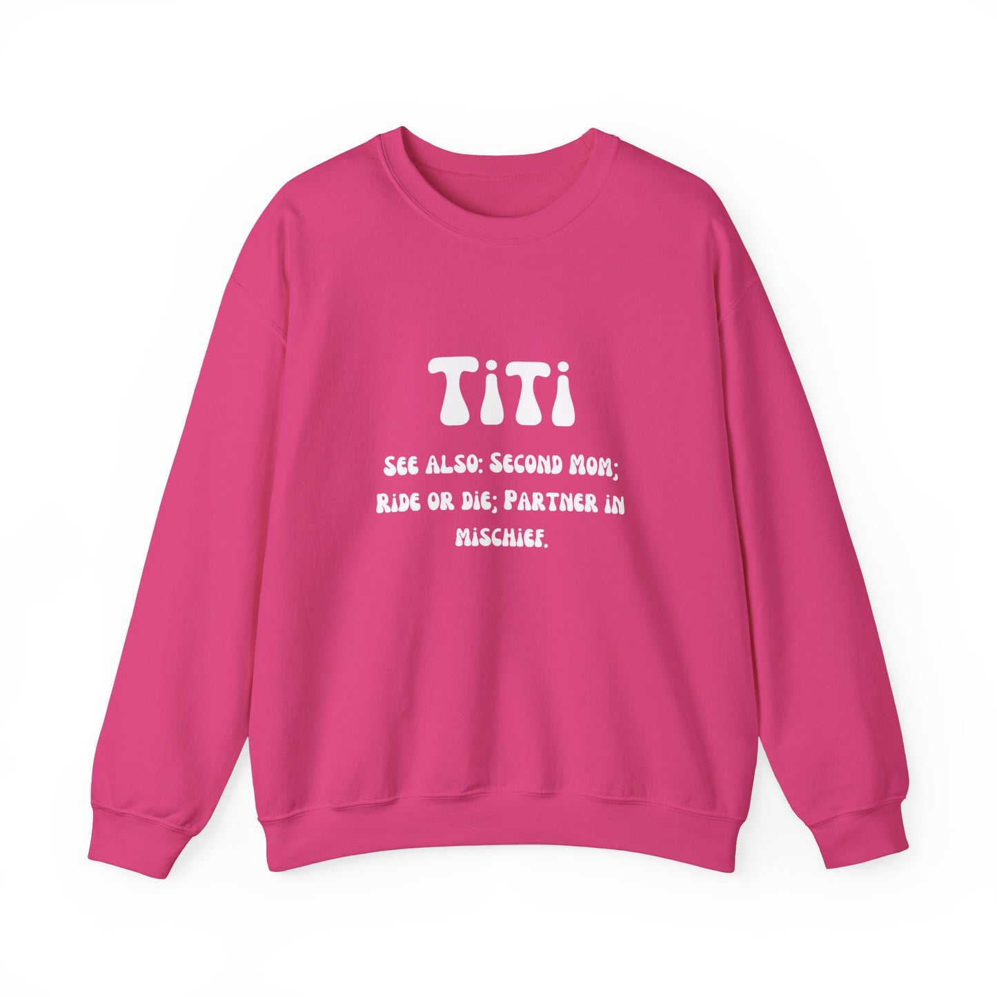 Titi sweater Auntie sweater second mom gift sister love bestie sweater gift for her Mother's day sweater Valentine's sweater gift for him