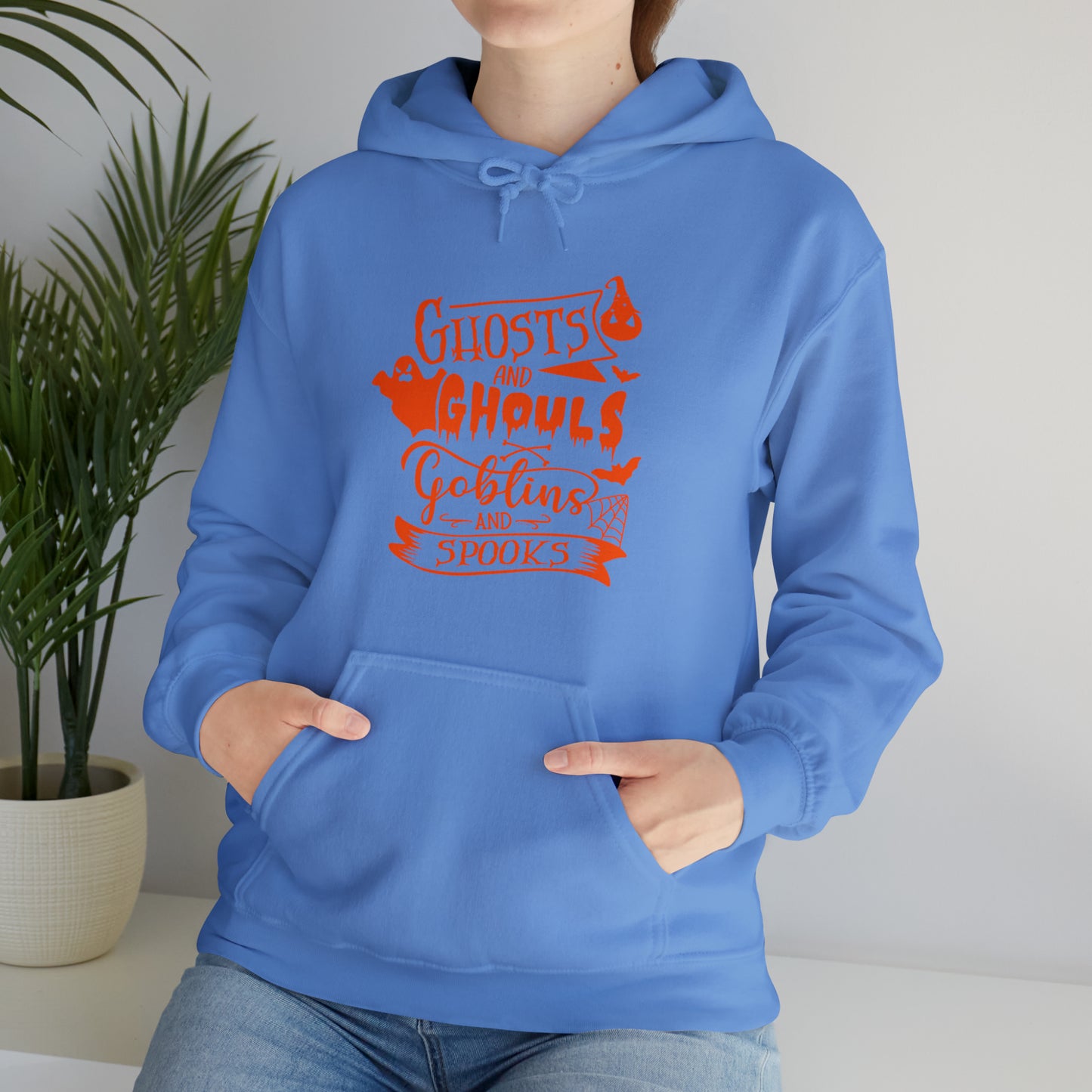 Spooky Halloween Hoodie, ghouls trick or treat ghost Halloween sweater,Halloween Sweatshirt,Spooky Season T Shirt,Christmas gift
