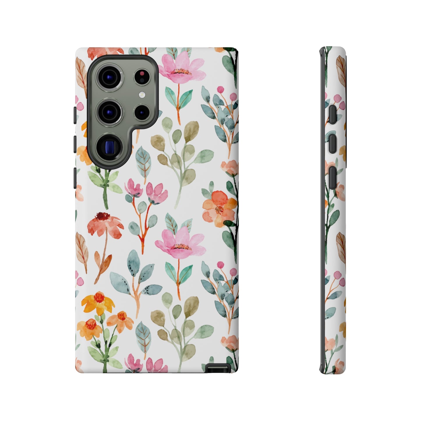 Floral phone case mother's day gift best friend gift for her gift for him flower cell phone cases Tough Cases