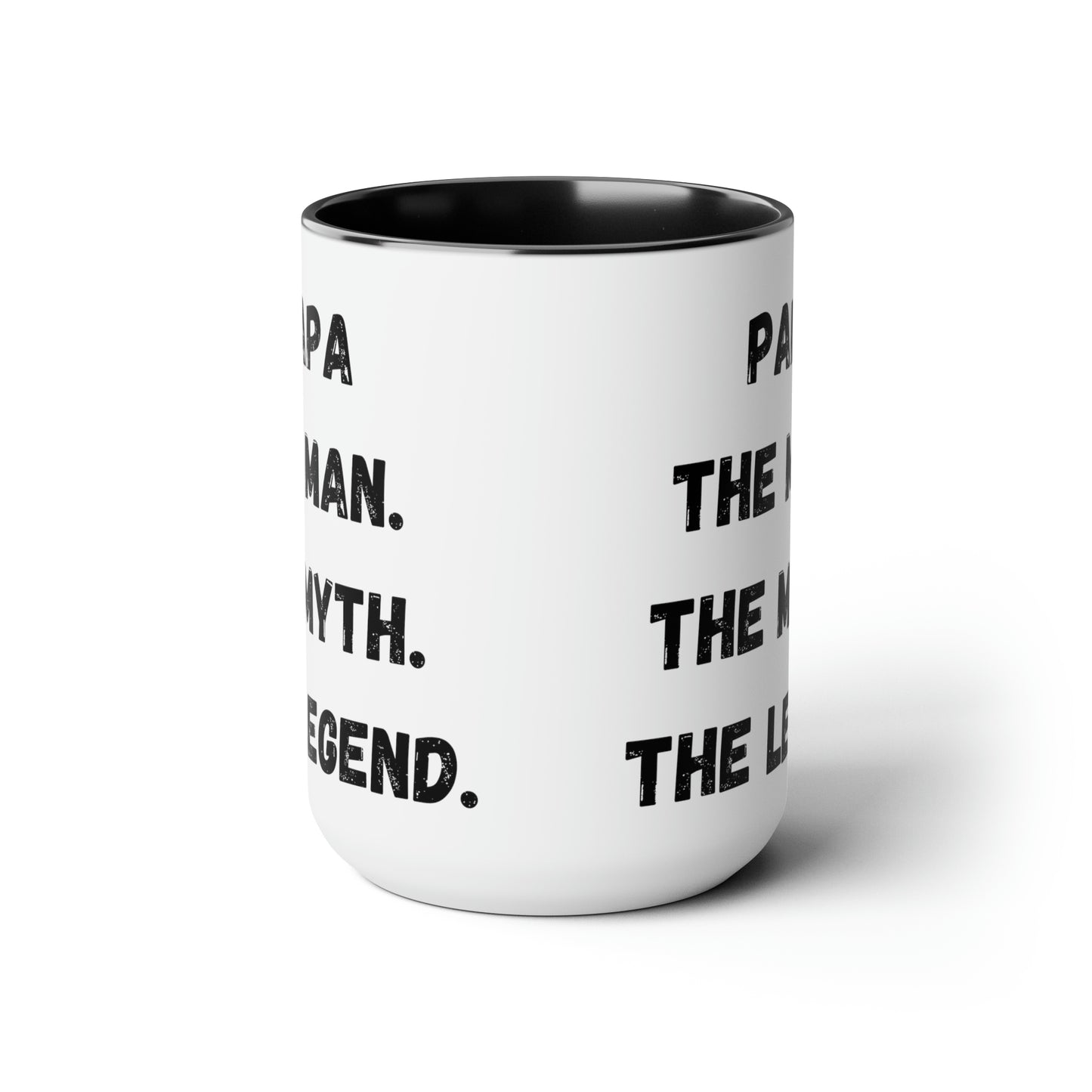 Papa the man the myth the legend mug Daddy mug love you dad gift Coffee Mug pregnancy reveal gift heart mug gift for her Mug wife Coffee tea