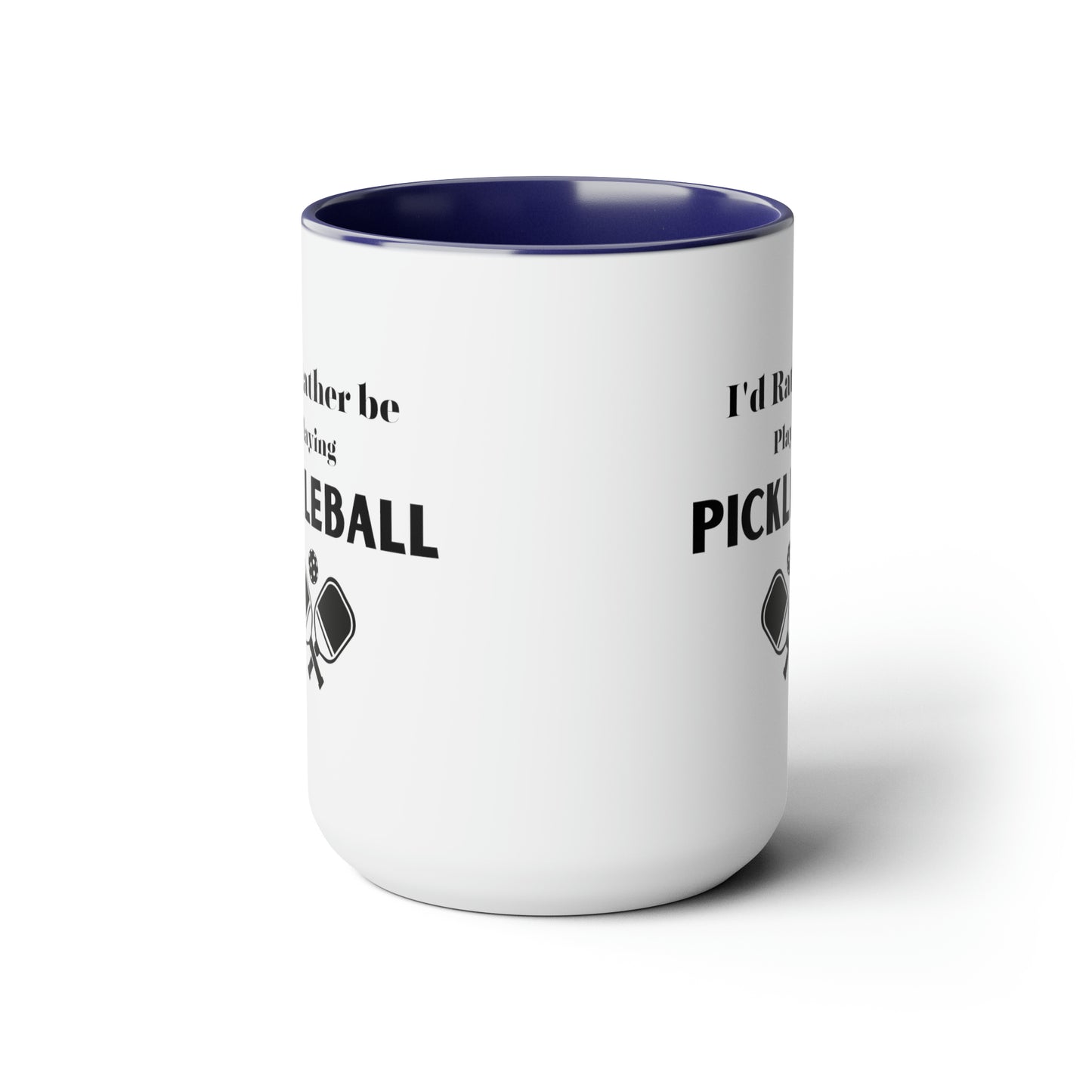 I'd rather be playing pickleball mug pickleball lover Daddy mug gift for her gift for him Coffee Mug pregnancy reveal gift wife Coffee tea