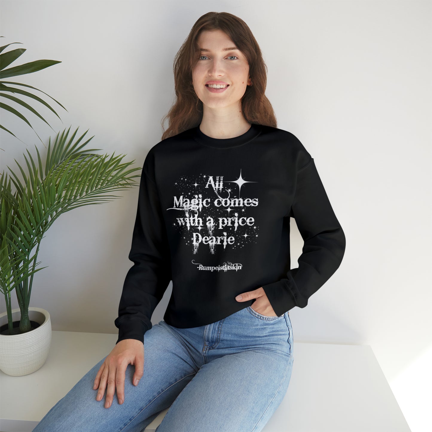 Once upon a time sweatshirt, OUAT fan shirt, Birthday gift for her, Melanin sweatshirt, Unisex Heavy Blend Crewneck Sweatshirt