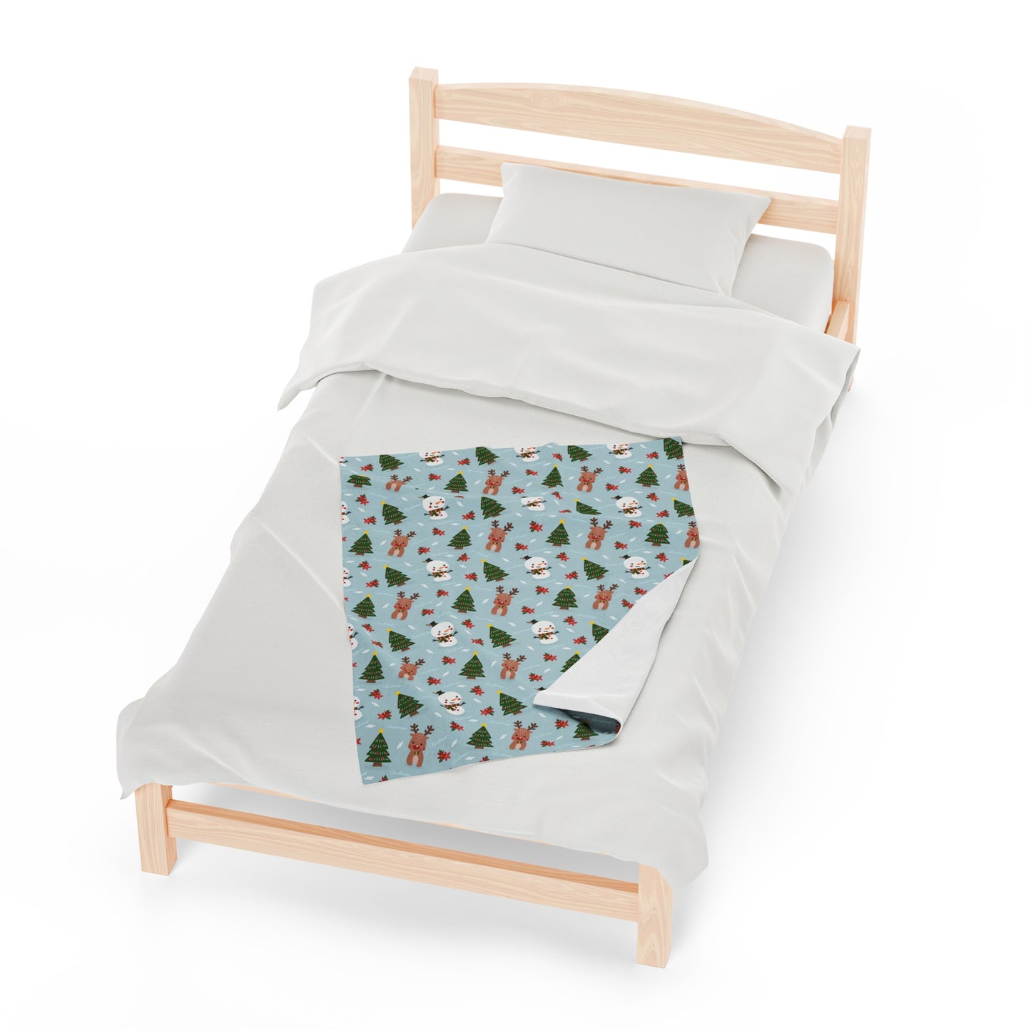 Snowman Christmas tree Blanket holiday blanket christmas movie watching blanket Merry christmas  blanket Velveteen Plush Blanket