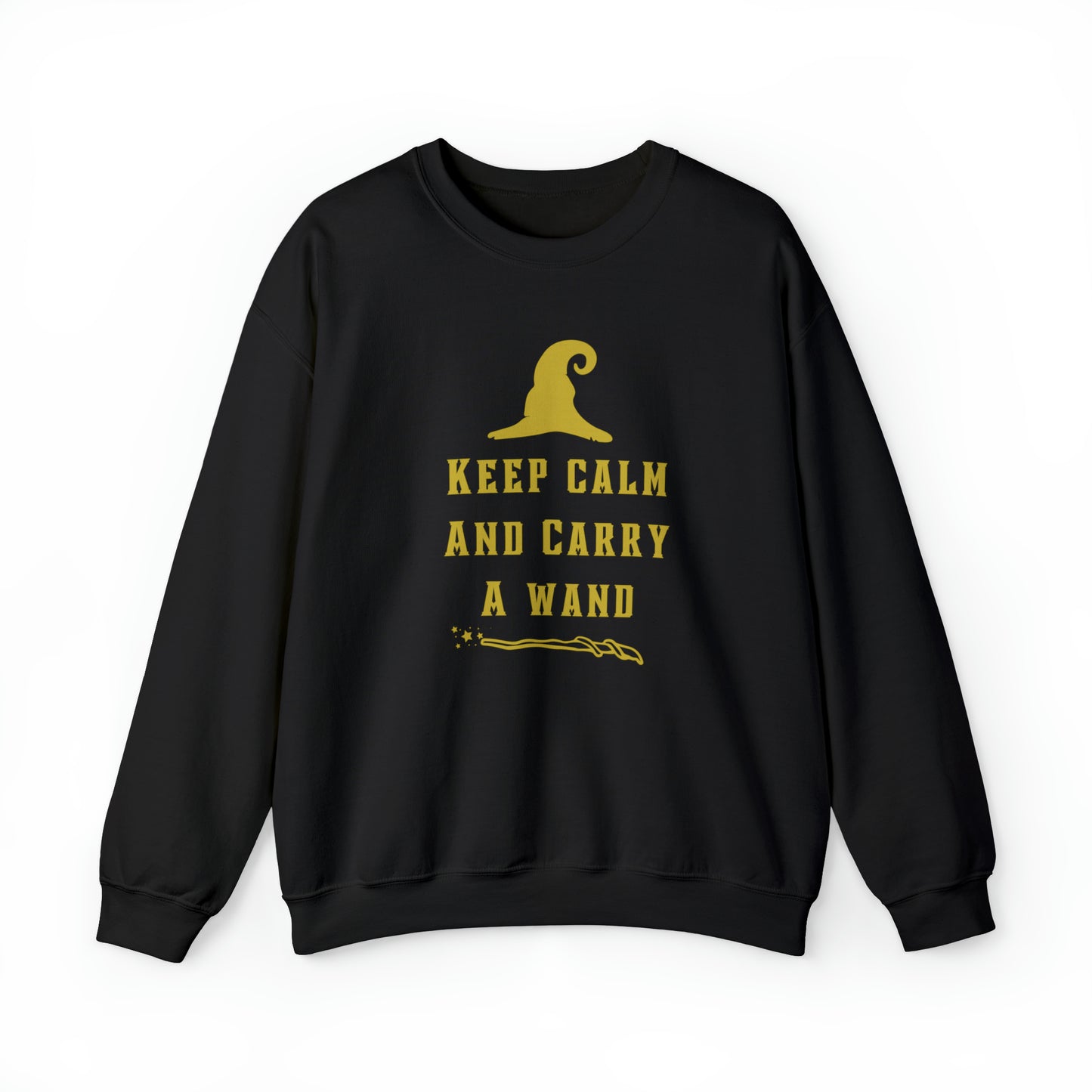 Mischief Manager Hogwarts sweater keep calm carry a wand sweatshirt Halloween sweater Universal Studios Christmas gift for her gift for him