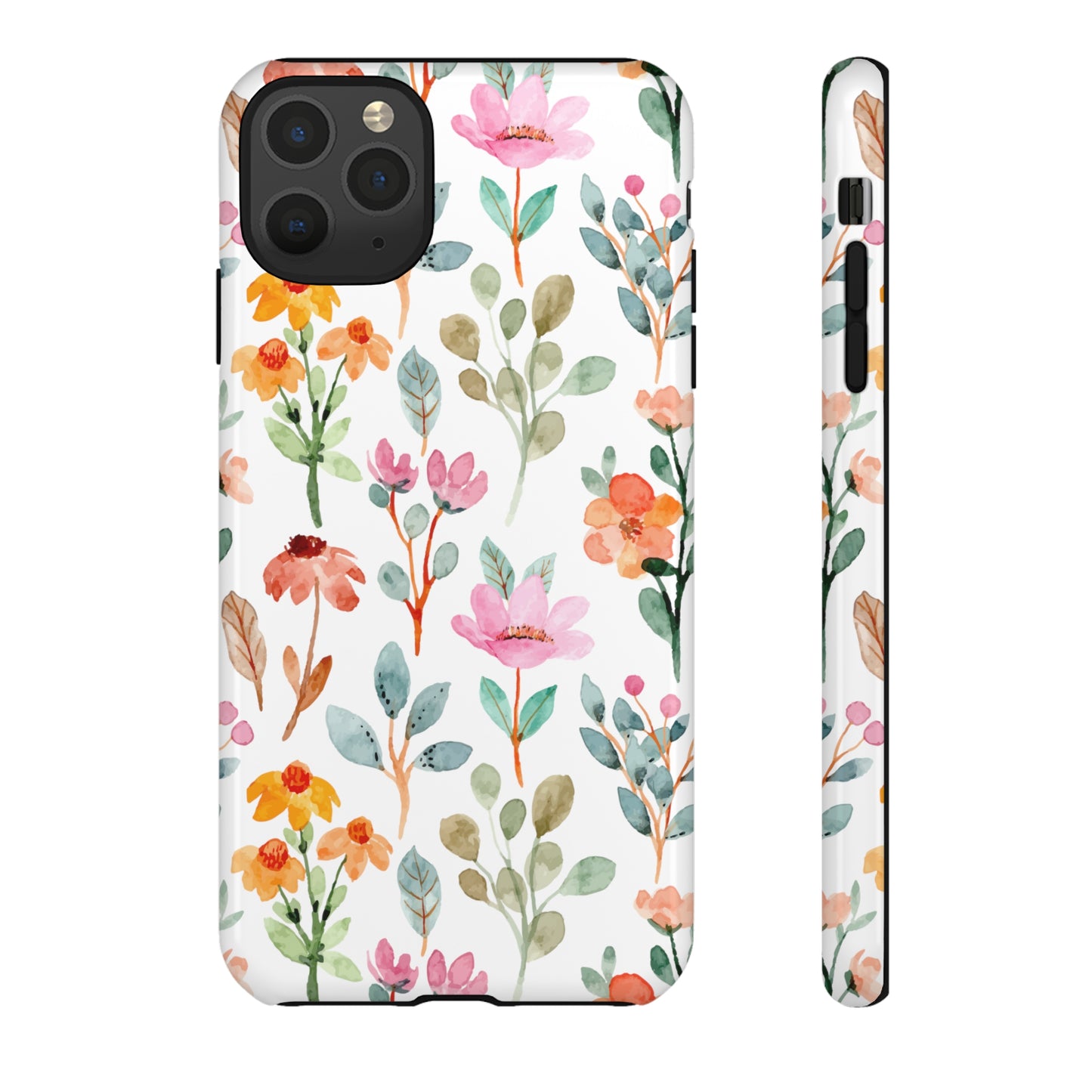 Floral phone case mother's day gift best friend gift for her gift for him flower cell phone cases Tough Cases