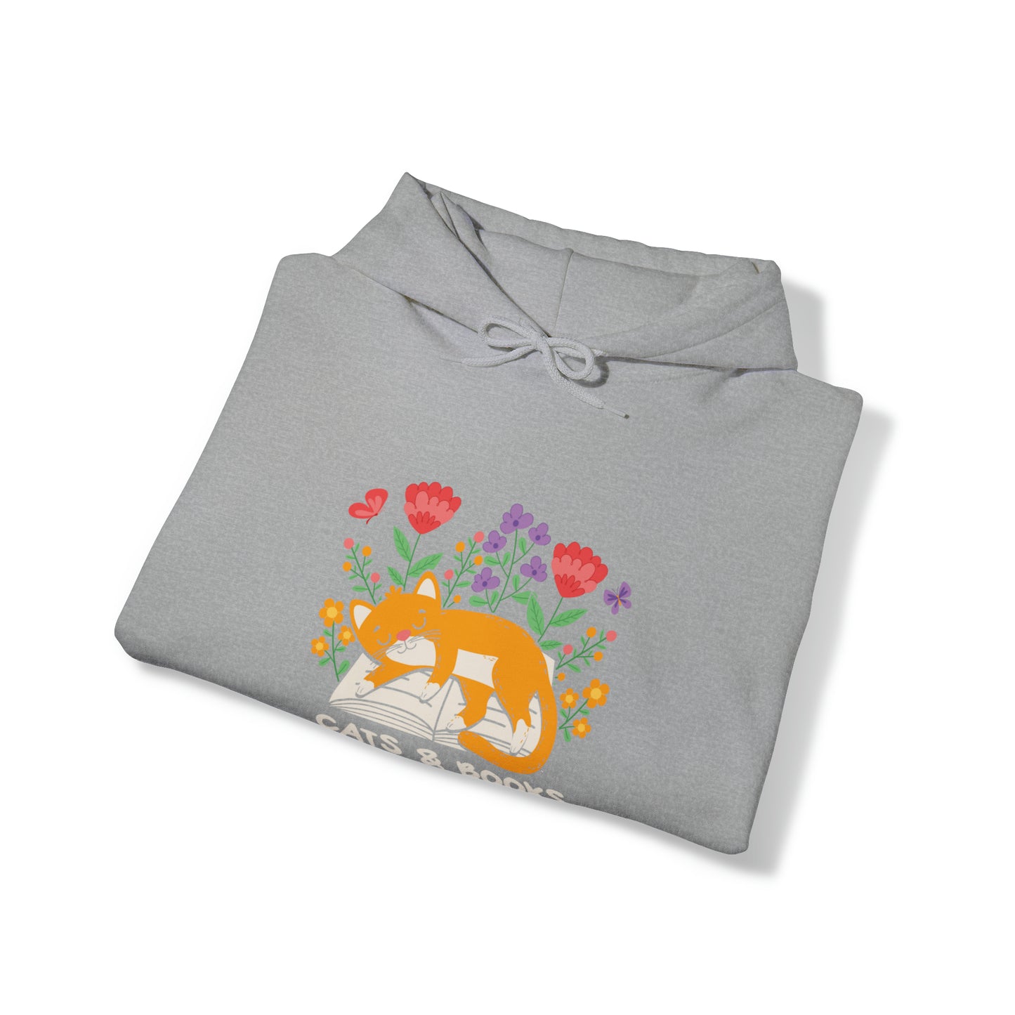 Cat Mom Shirt Cat Lover Tee Cute Book Cat Shirt Floral Book Shirt Book Lover Sweatshirt Reader Bookish Tee Cat Themed Gift For Women for men