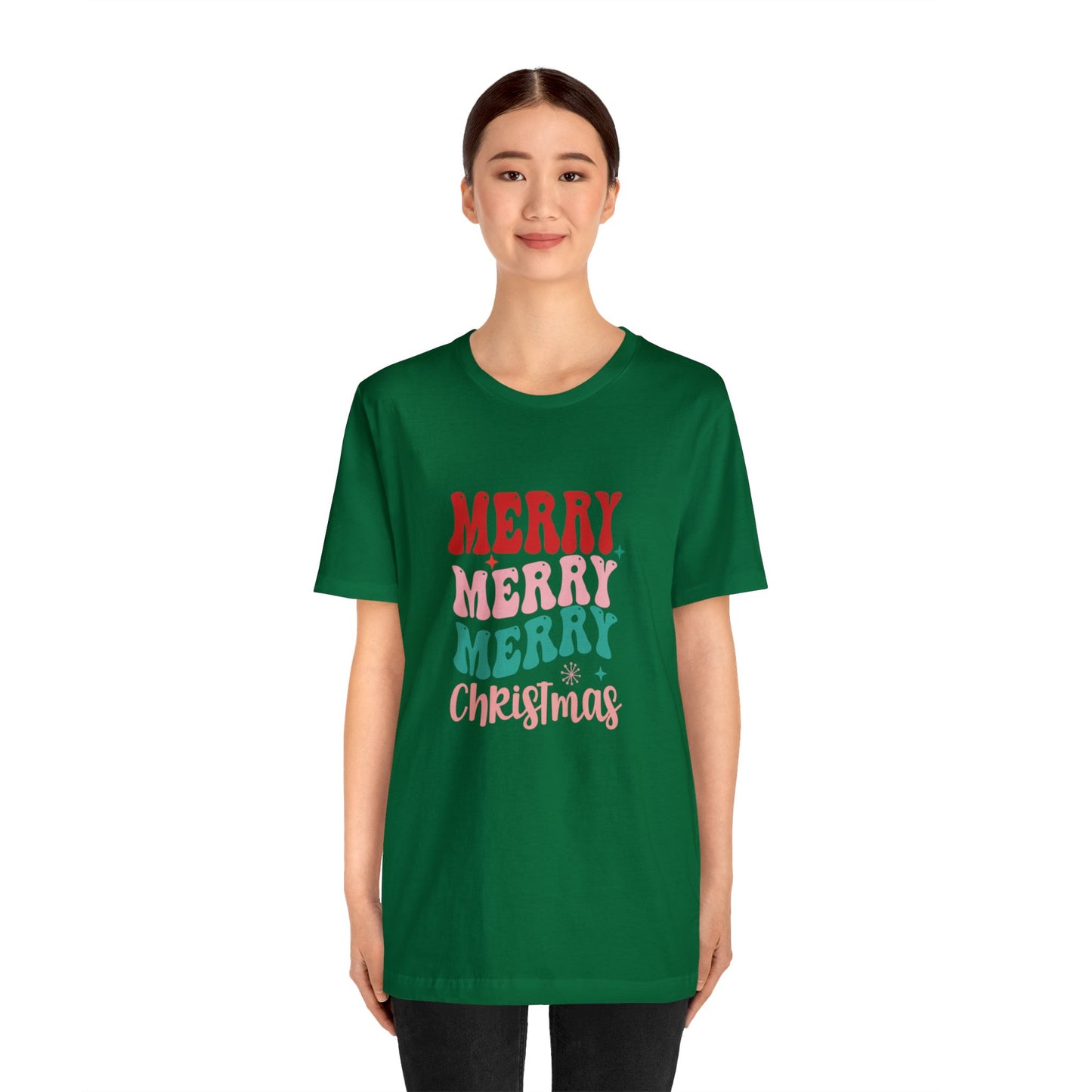 Merry Merry Christmas shirt Christmas gift for her Matching Family Christmas Shirts Family Christmas Shirt Matching Xmas Tees Christmas Tee