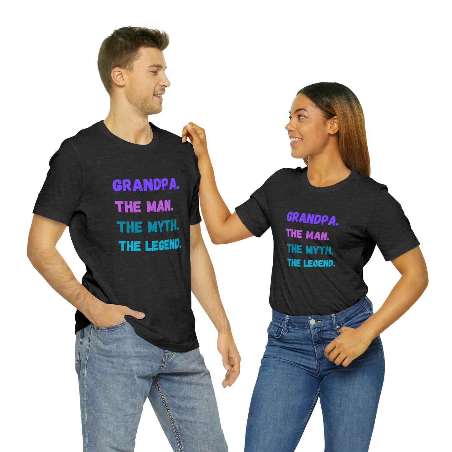 Grandpa shirts the man the myth the legend t-shirt gift for Dad and me shirts Father's day gifts best friend Christmas gift for dad