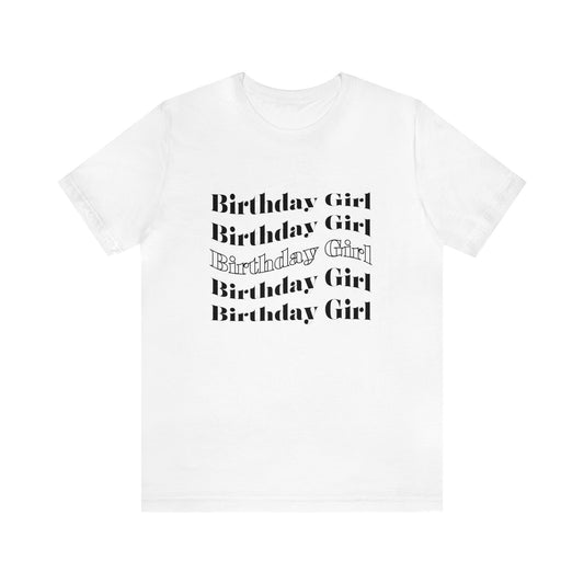 Birthday girl shirt gift for her best friend gift wavy shirt birthday party attire month funny T-shirt birthday gift Christmas gift for him