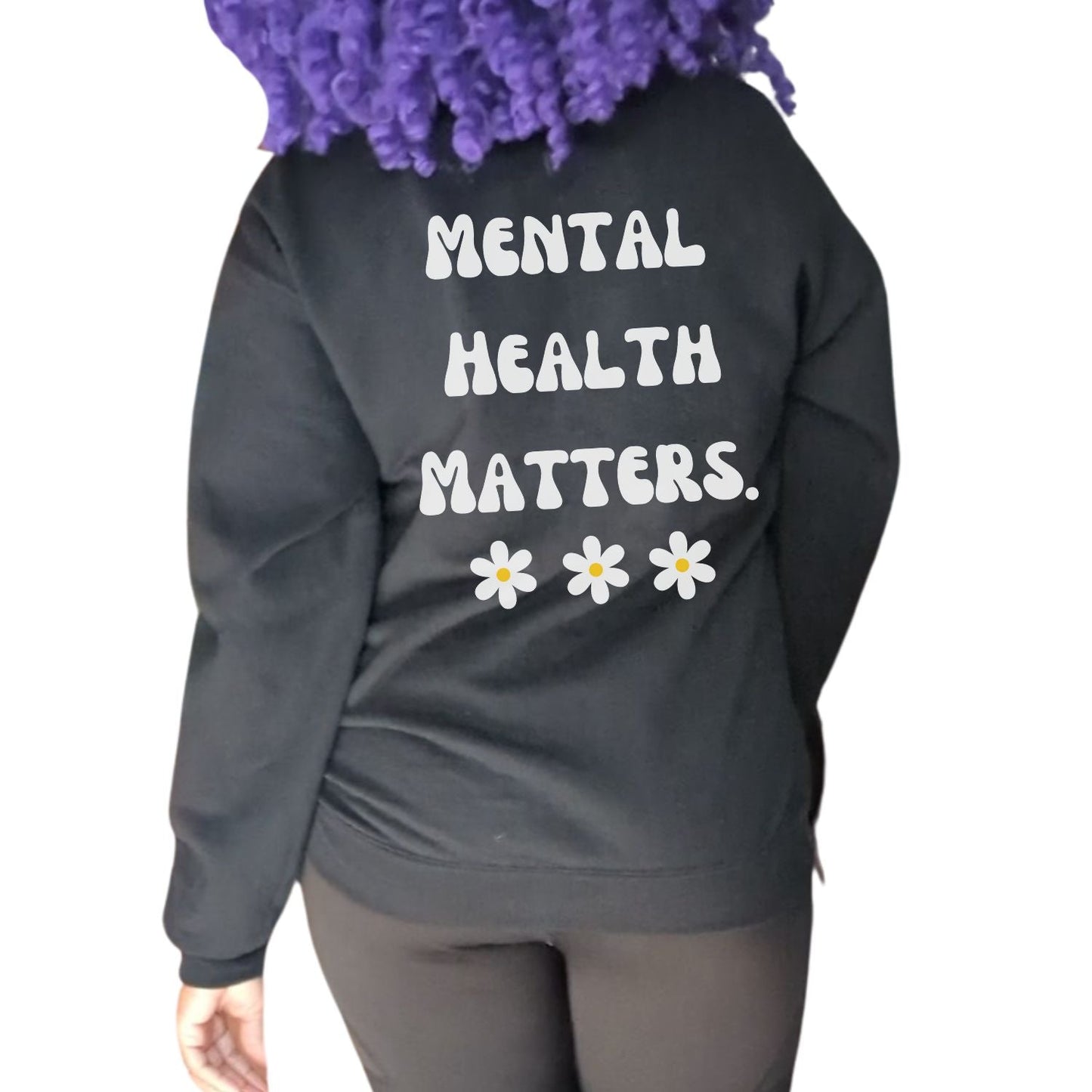 You've got this Mental Health matters Sweatshirt Gift For her Christmas Sweatshirt Cute aesthetic Sweater Colorful daisy Sweatshirt christmas