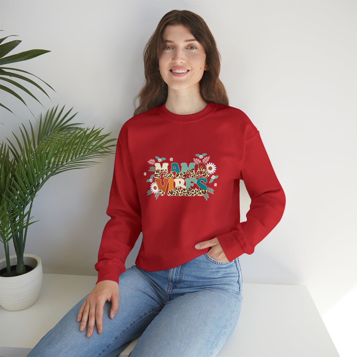 Mama vibes sweater, Mother Mom sweatshirt, Gift for mom, Christmas gift for her, yoga wear for her,for him, Birthday gift for her,Galantin