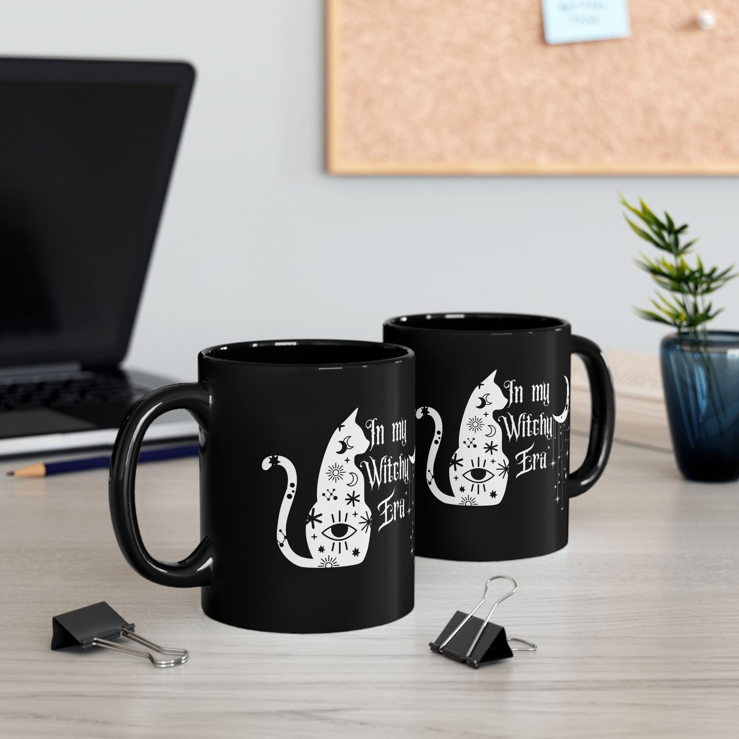 Halloween mug Witchy gift Black cat mug moon gift Spooky things mug I like spooky funny gift best friend gift Christmas BlackMug(11oz,15oz)
