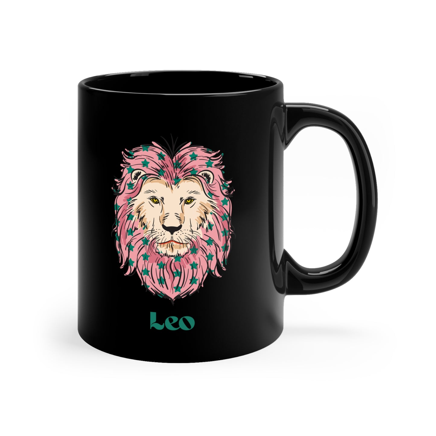 Leo zodiac sign mug 11oz Mug Christmas Gift for her gift for him Funny Gifts Ideas Birthday Gifts for her gift for him Mug Black Mug