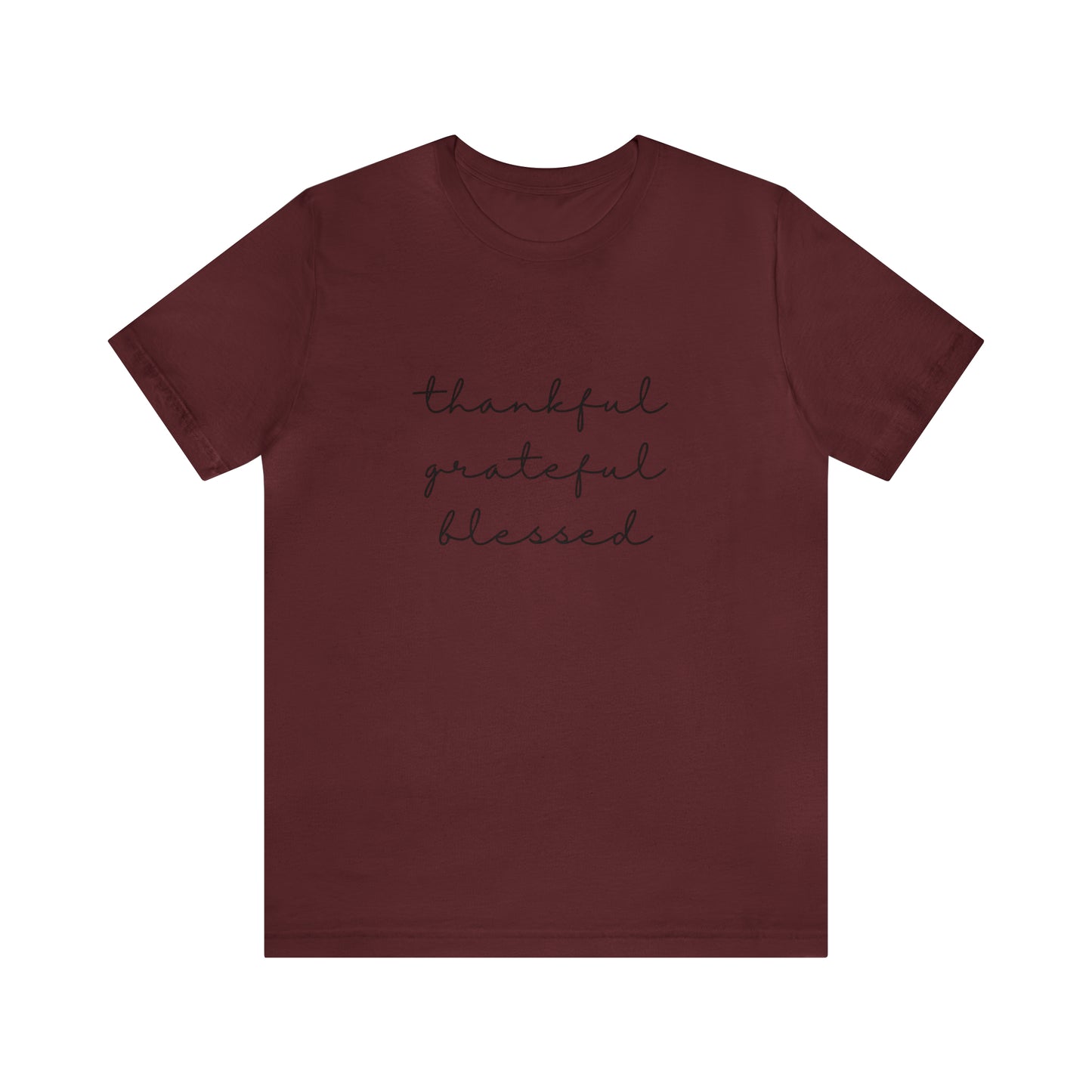 Thankful grateful blessed shirt give thanks Tshirt Thankful Shirt Women's Thanksgiving Cute Thanksgiving Shirt Fall Clothing Thankful Family
