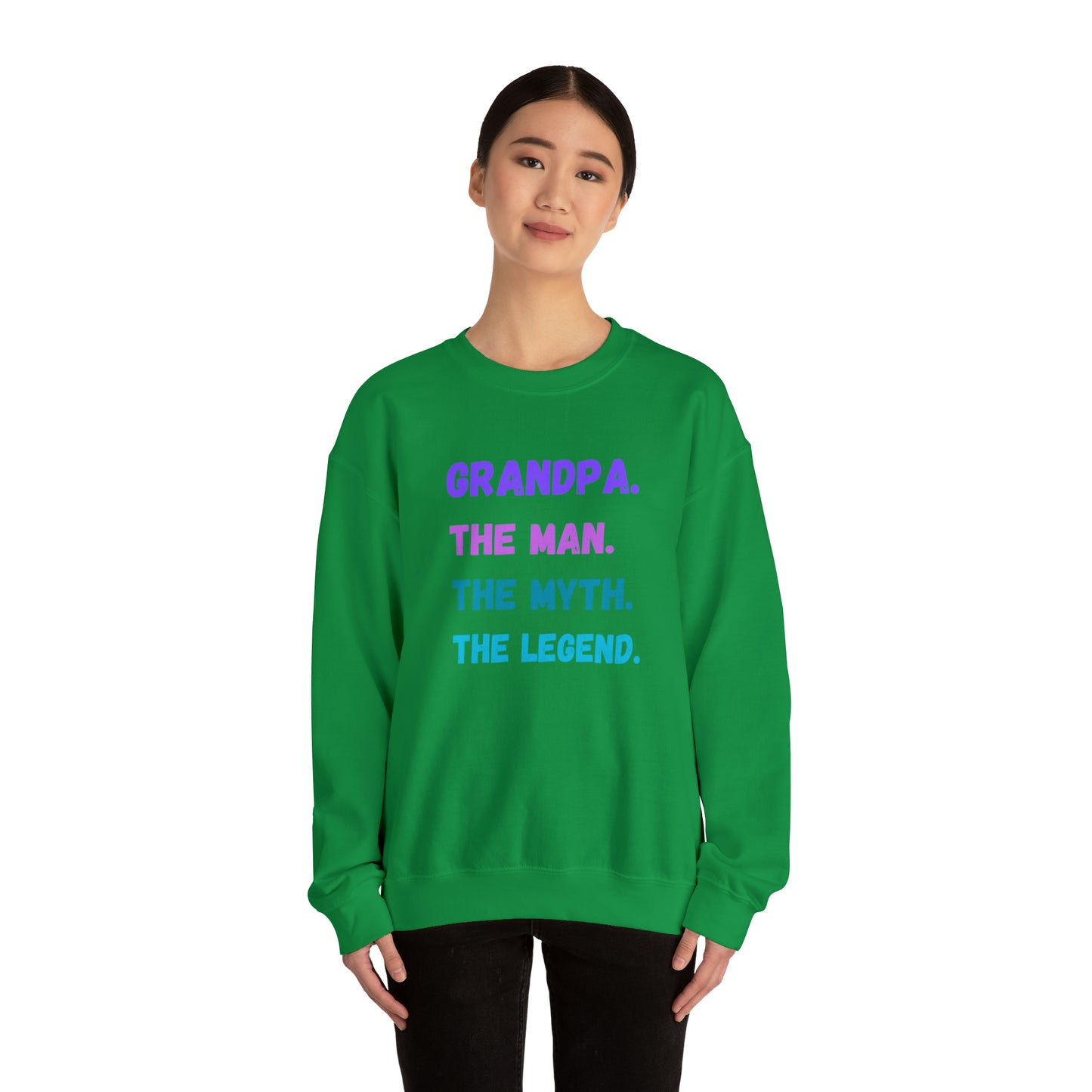Grandpa the man the myth the legend sweatshirt gift for Dad and me shirts Father's day gifts best friend sweater Christmas gift for dad