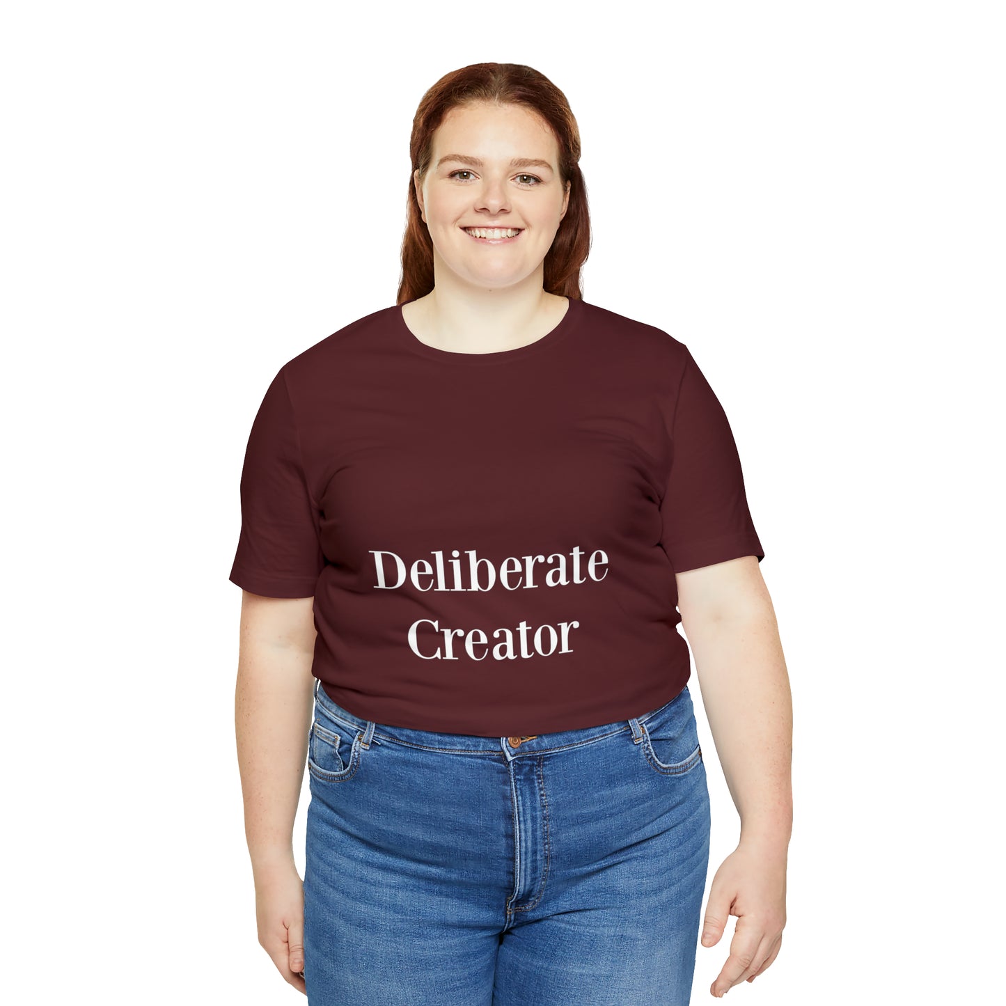 Deliberate creator tee,  Unisex Jersey Short Sleeve Tee