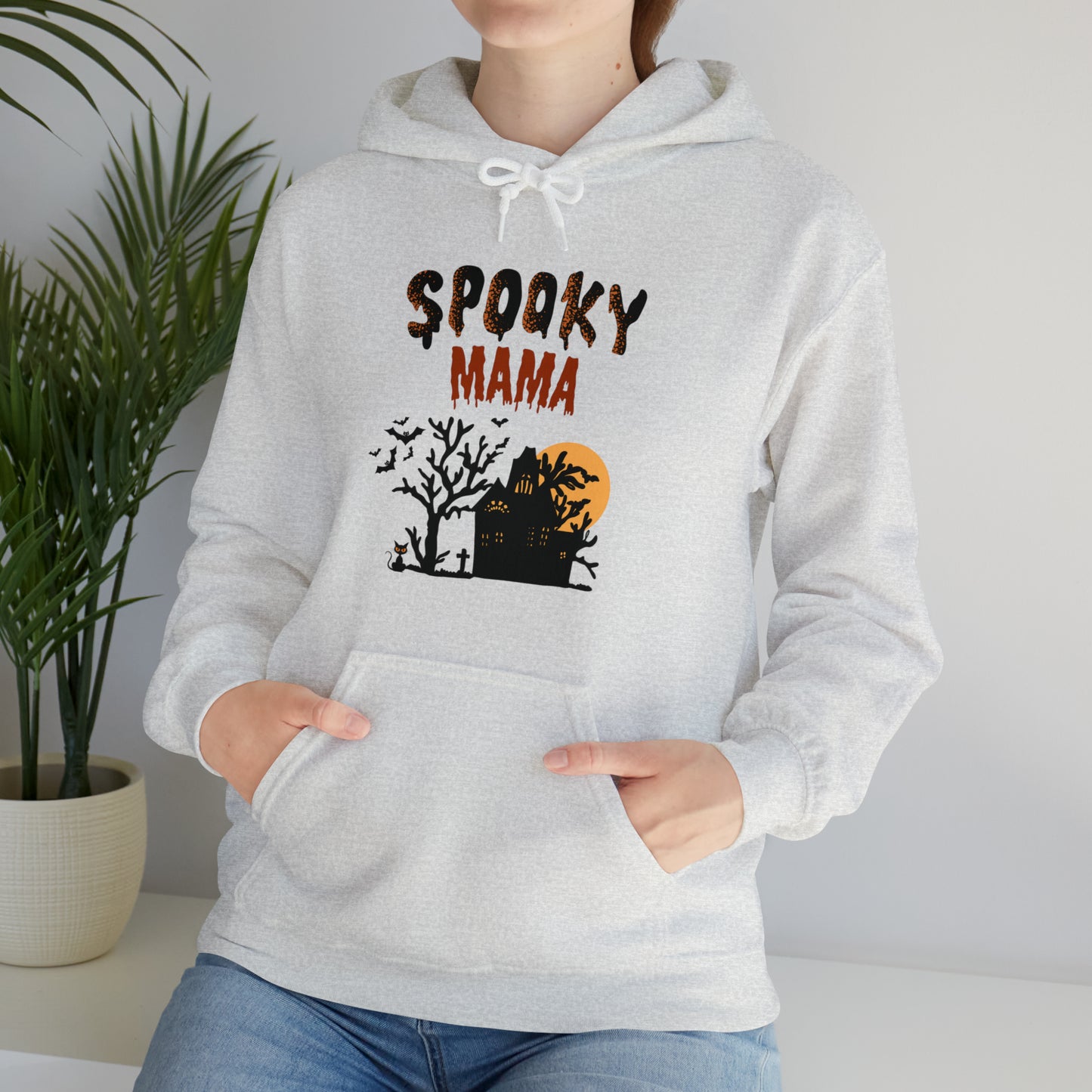 Spooky Mama Halloween Sweatshirt, spooky Ghostface Shirt, Funny Halloween Horror Shirt, Halloween Women's Sweatshirt, Halloween Tee, unisex