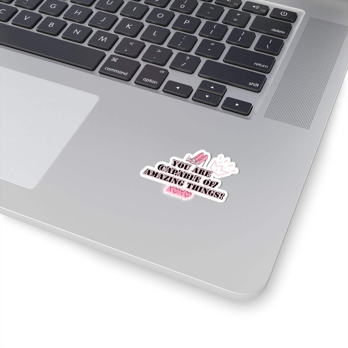 Girlboss sticker motivational sticker you are capable of amazing things sticker pink heels sticker Beautiful sticker loved gift for her vday