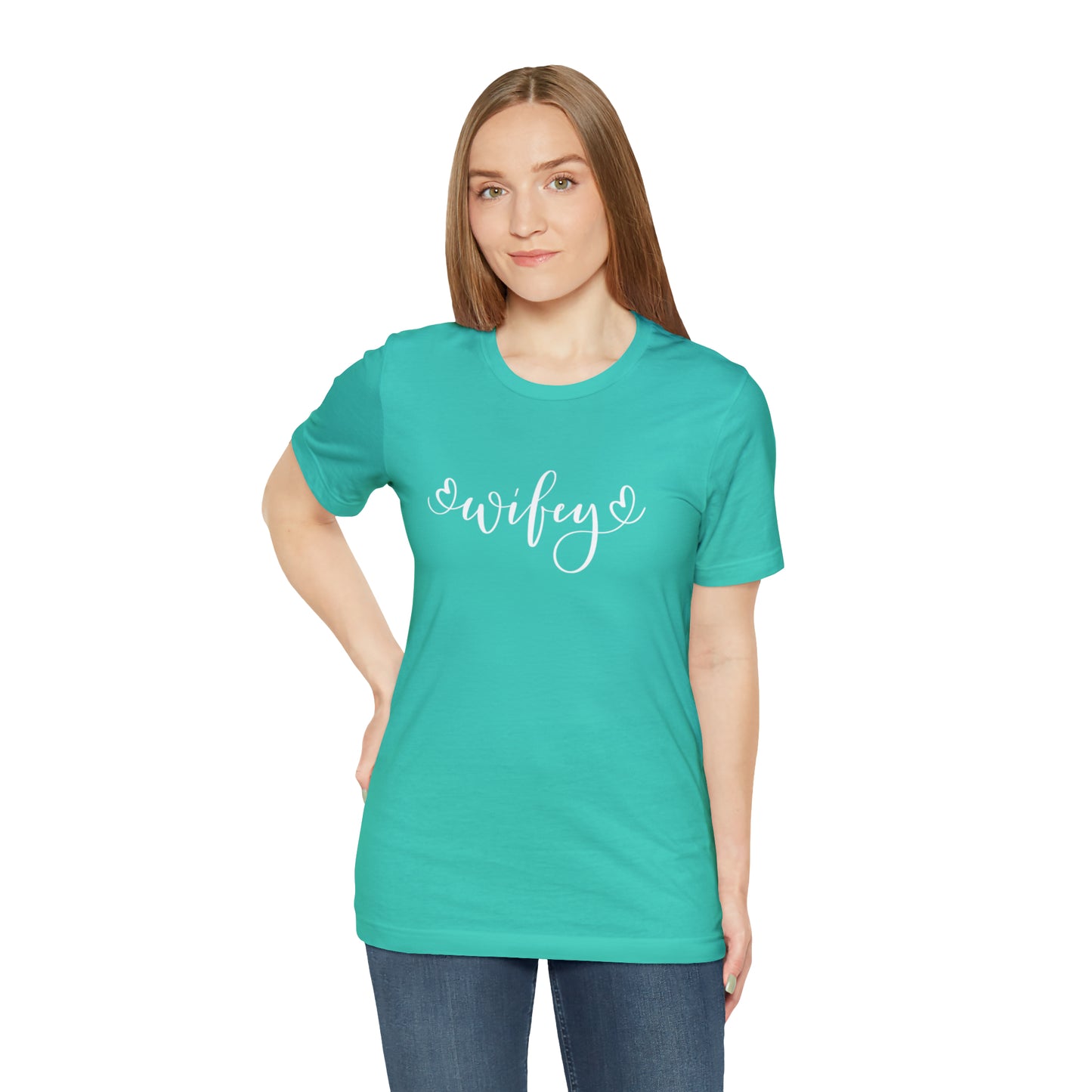 Wifey T-shirt, Wifey anniversary gift, Bridal party shirts, shower gift, Wife gift for her, Wifey Top, Wifey Sweater, Mrs clothes