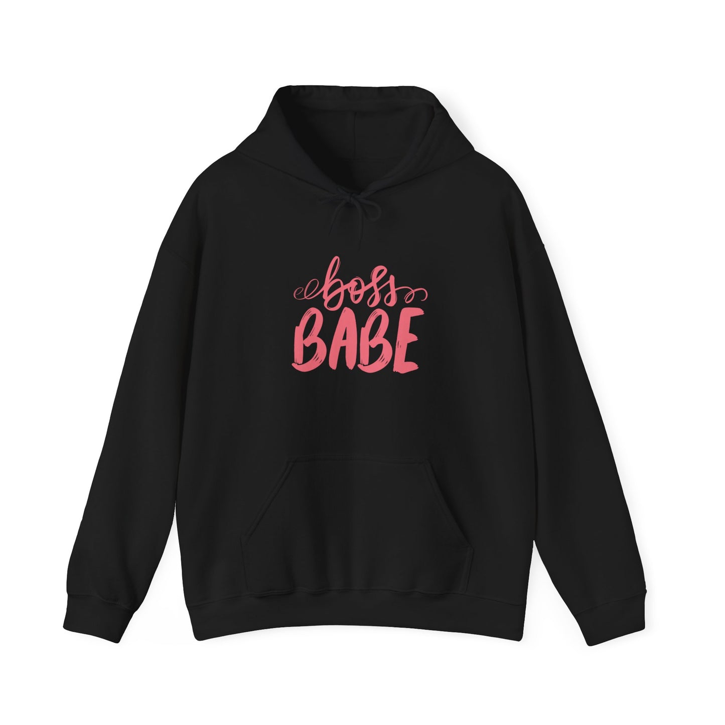 Boss Babe hoodie, boss babe energy, gift for her, millionaire babe, Unisex Heavy Blend Hooded Sweatshirt