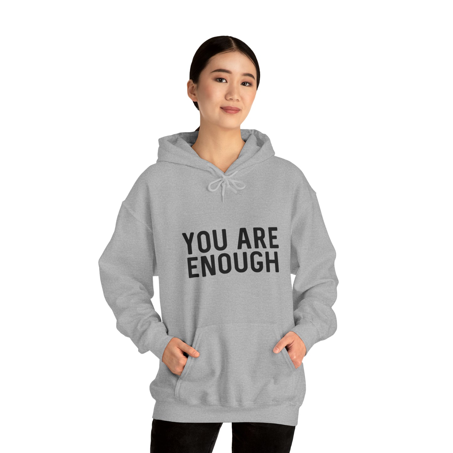 You are enough hoodie motivational sweater yogawear best friend gift mental health gift Teach hoodie, Teacher mode Hoodie Christmas Sweater,