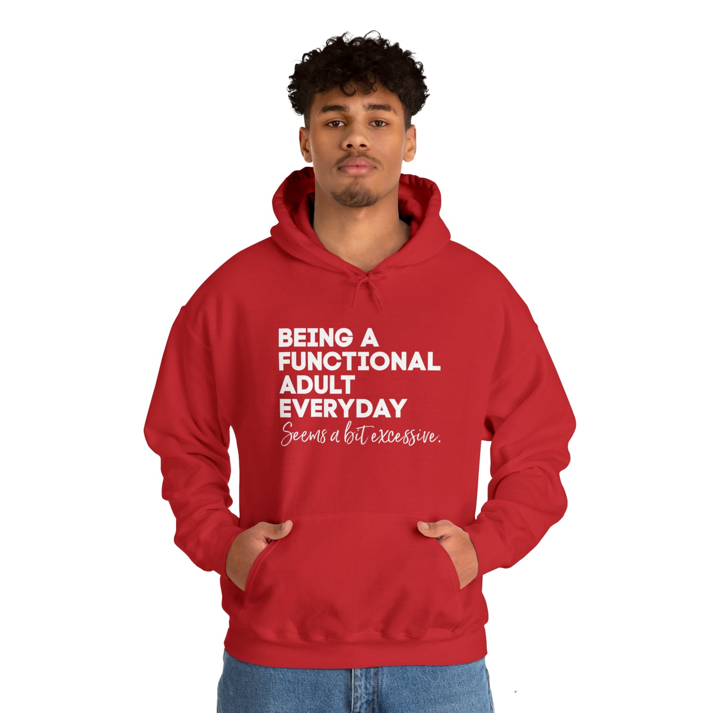 Being a functional adult sweater funny sweashirt birthday gift Christmas gifts Sweatshirt Gift for him Gift