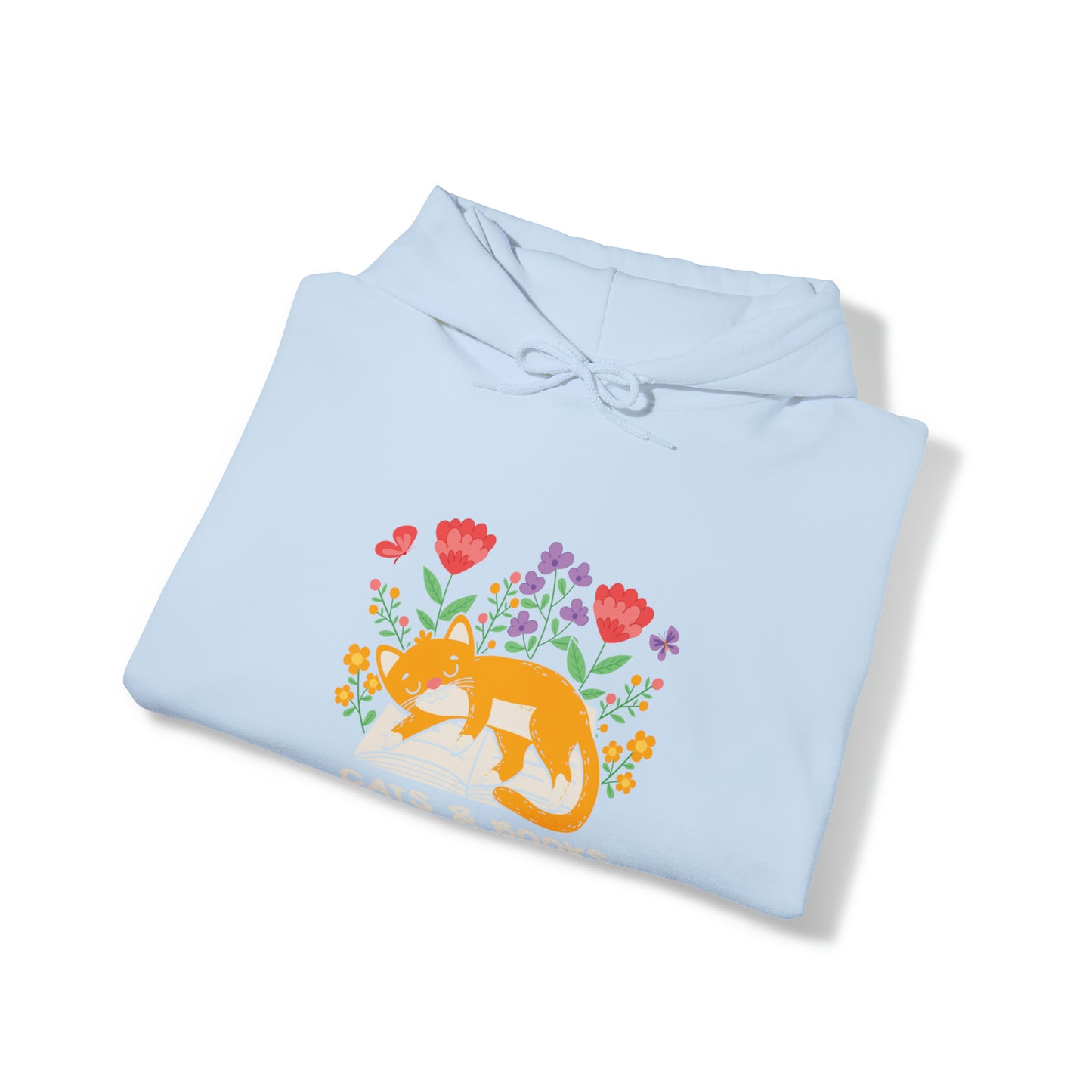 Cat Mom Shirt Cat Lover Tee Cute Book Cat Shirt Floral Book Shirt Book Lover Sweatshirt Reader Bookish Tee Cat Themed Gift For Women for men