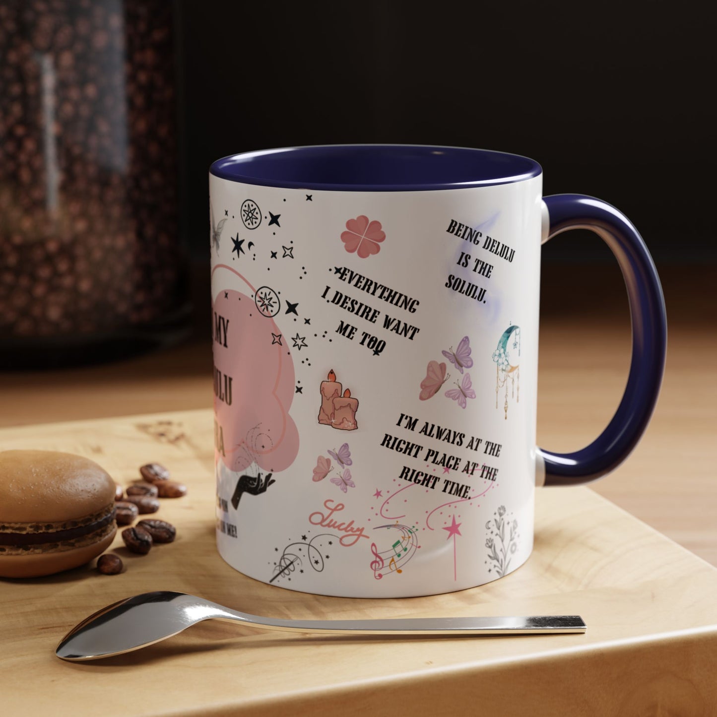 Morning affirmations mug In my delulu era mug witchy Christmas gift for her gift for him bestie mug Witches mug wicked mug Gift Mug coffee