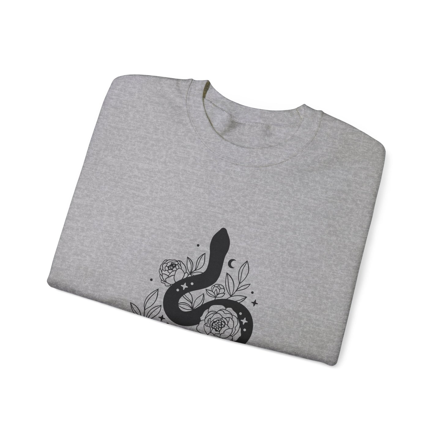 Witchy snake Sweatshirt snake lover gift floral sweater best friend gift Womens Sweatshirt concert merch Tee christmas gift