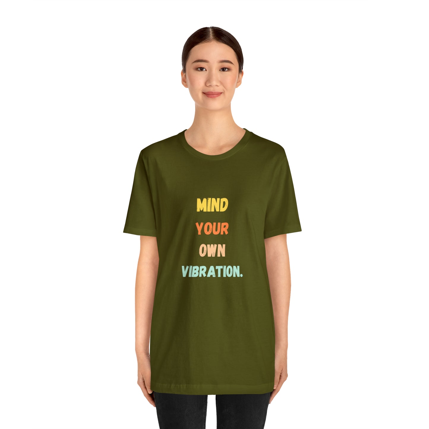 Spiritual shirt Mind your own vibration t-shirt Zen gift for her gift for him yogawear meditation gifts best friend Christmas gift