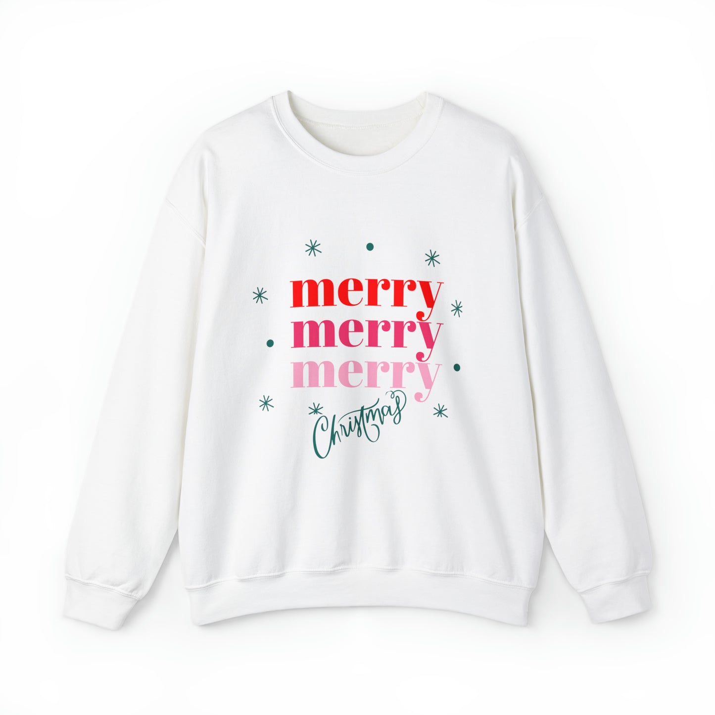 Festive AF sweater Pink Merry Bright Christmas Sweatshirt for Women Christmas Shirt Sweater Holiday Christmas gift for her gift for him